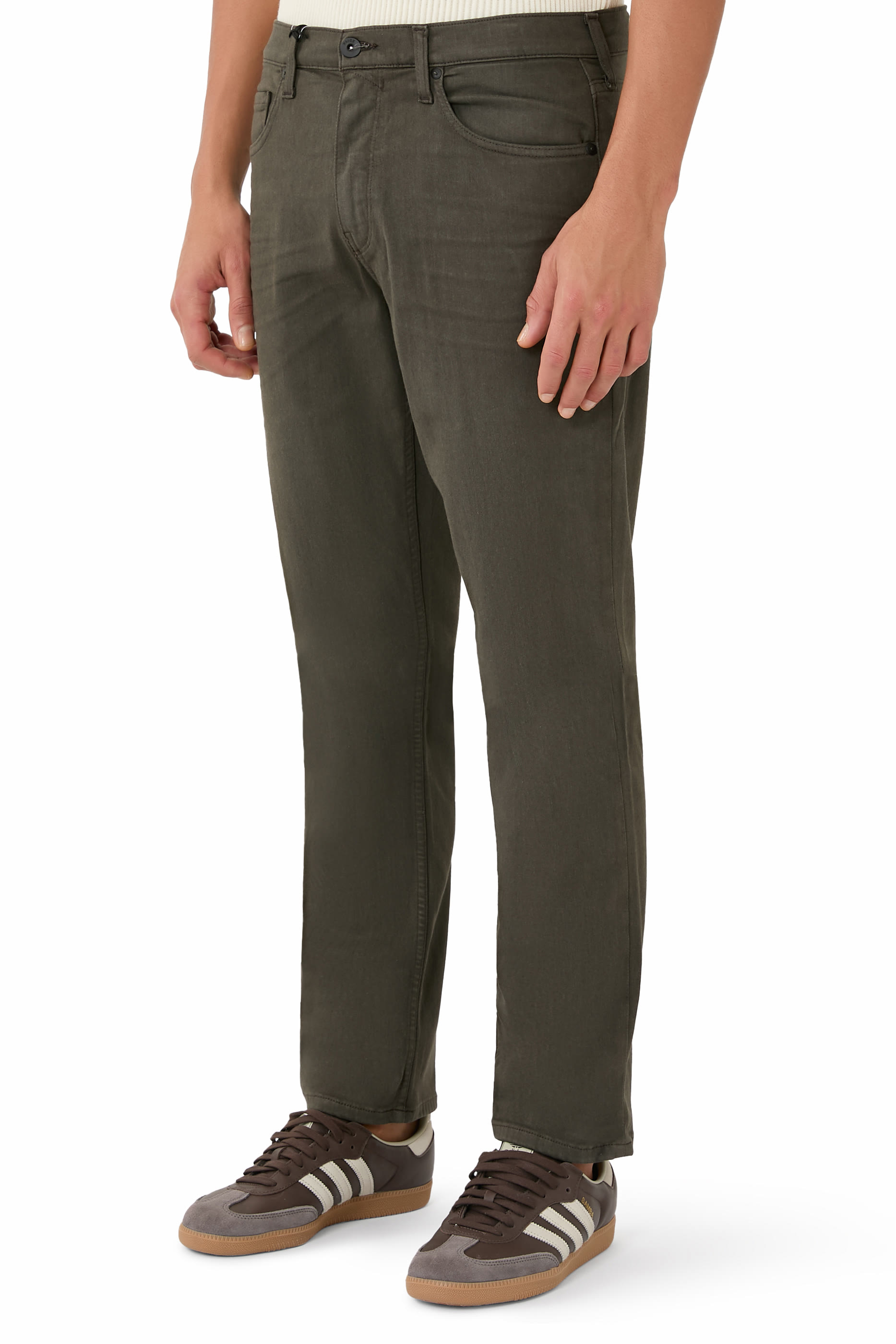 بنطال جينز فيديرال بقصة ضيقة مستقيمة دنيم