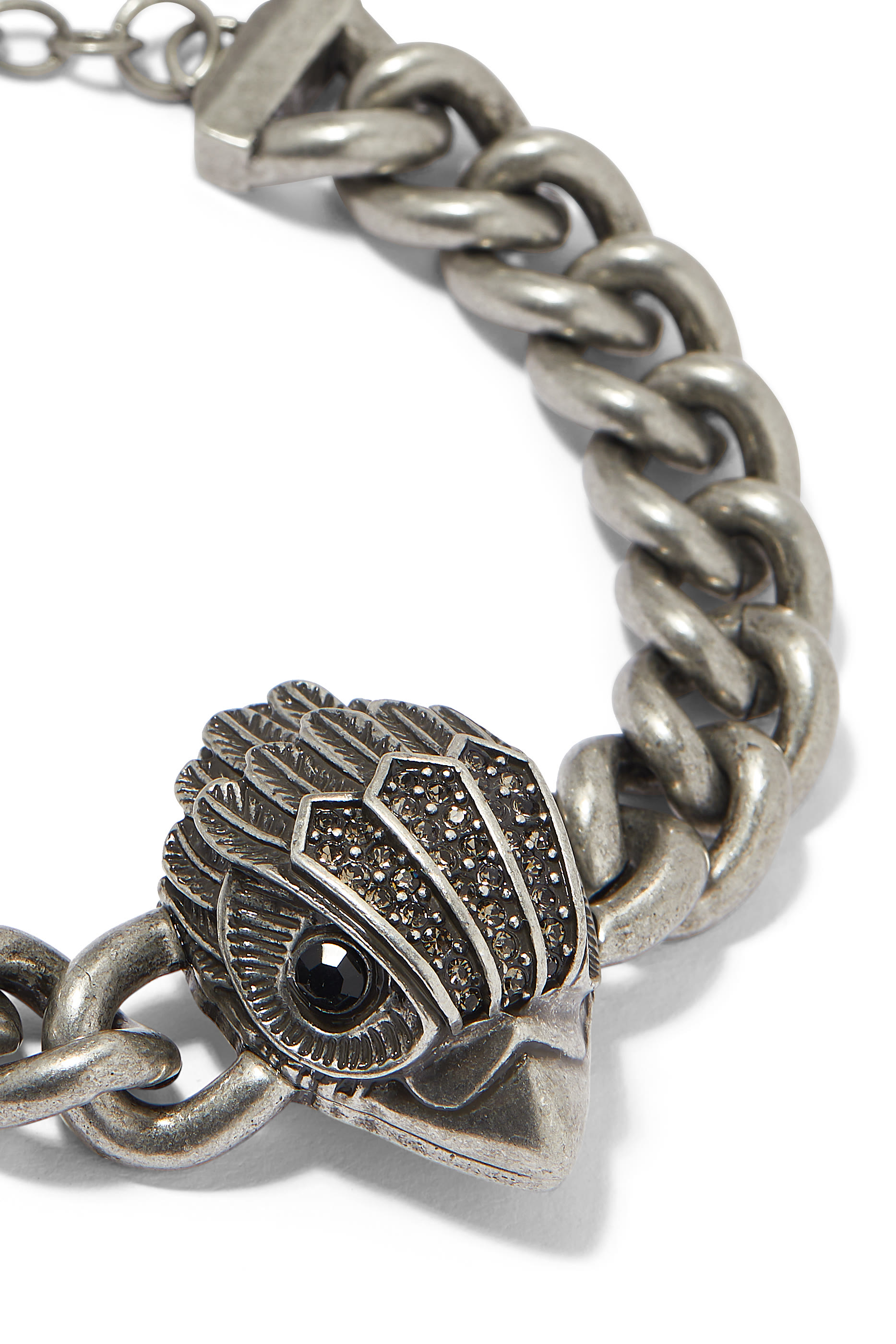 سوار سميك بحلية بشعار النسر نحاس مقاس XL