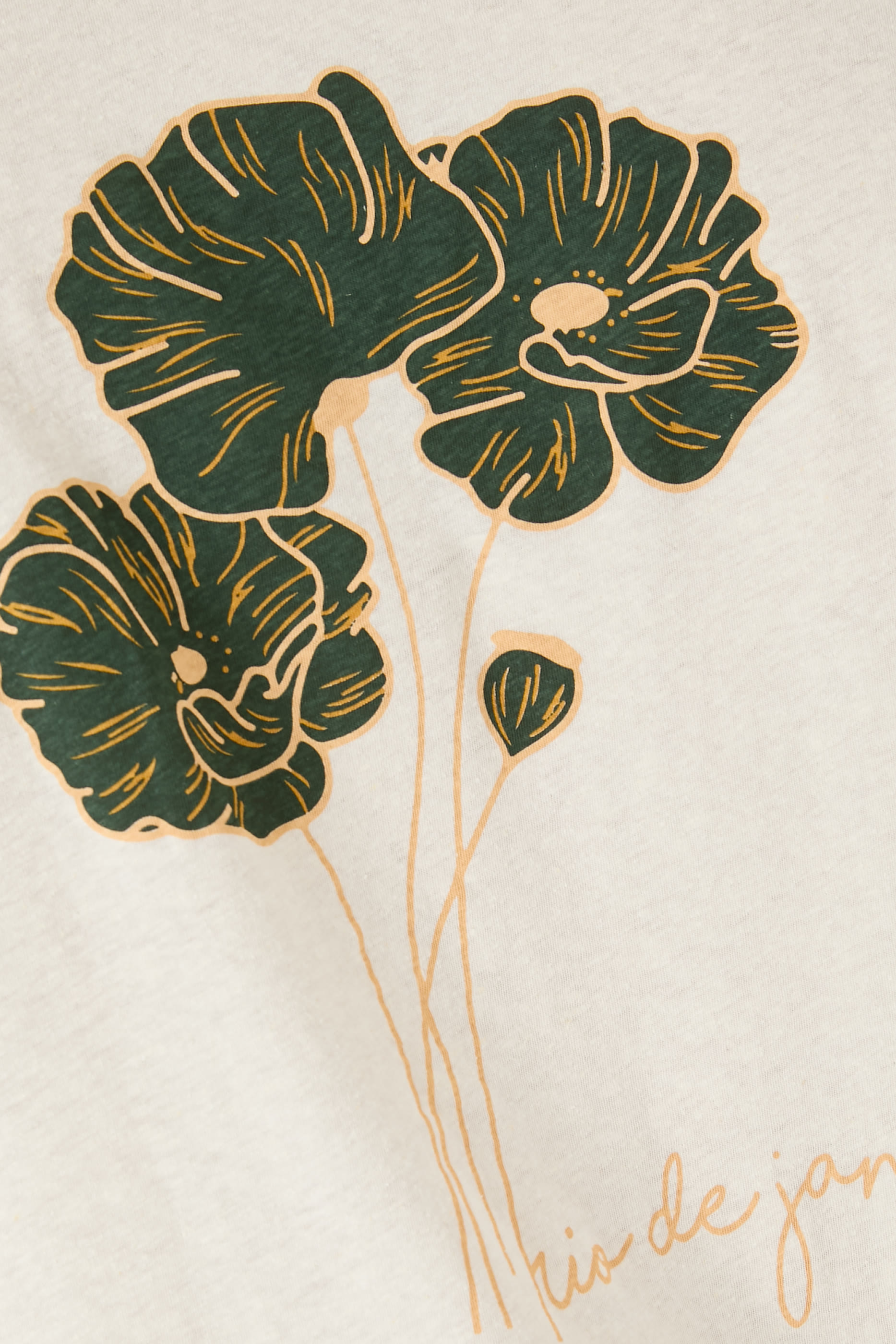 تيشيرت دينيس بطبعات قطن