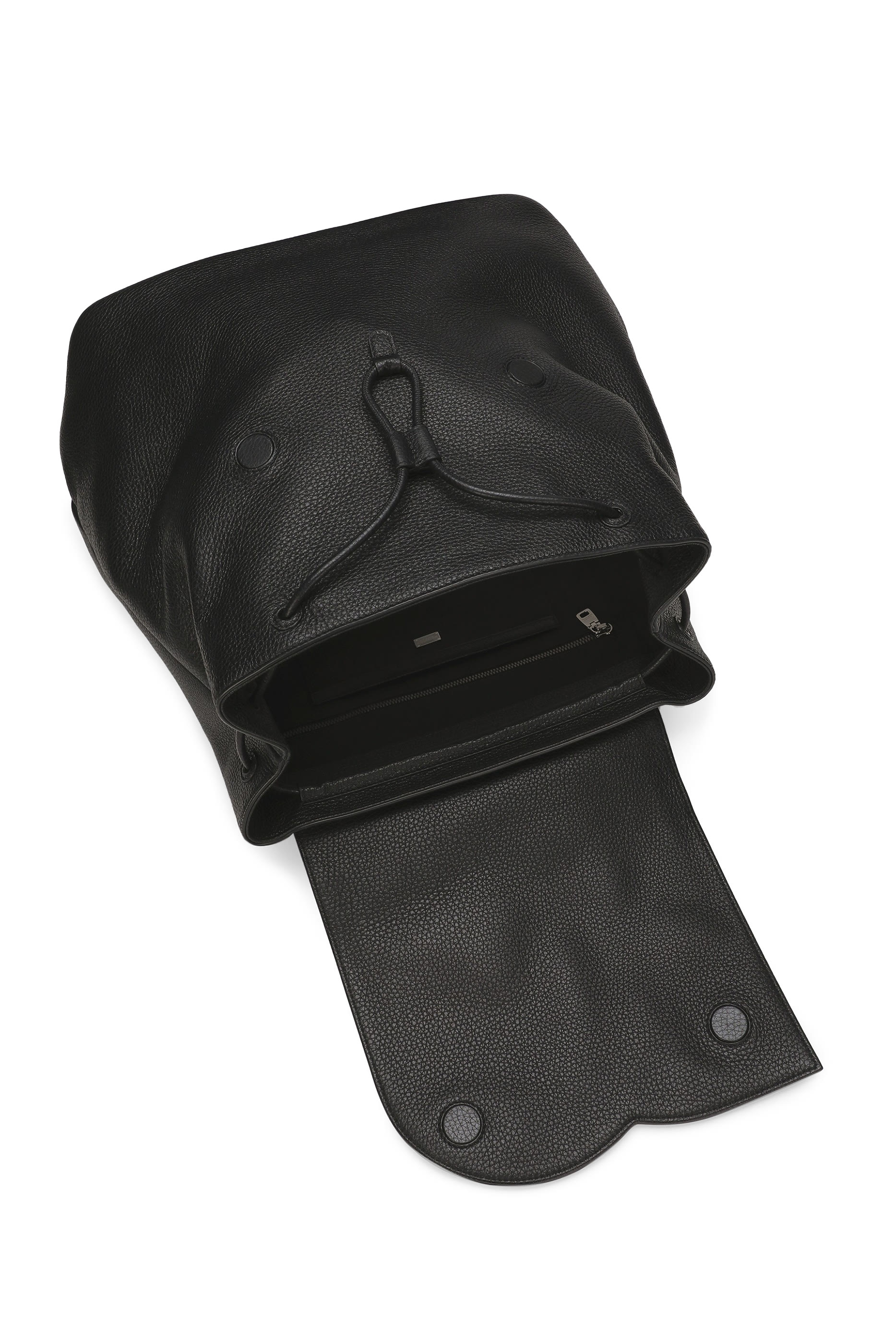 حقيبة ظهر جلد غزال