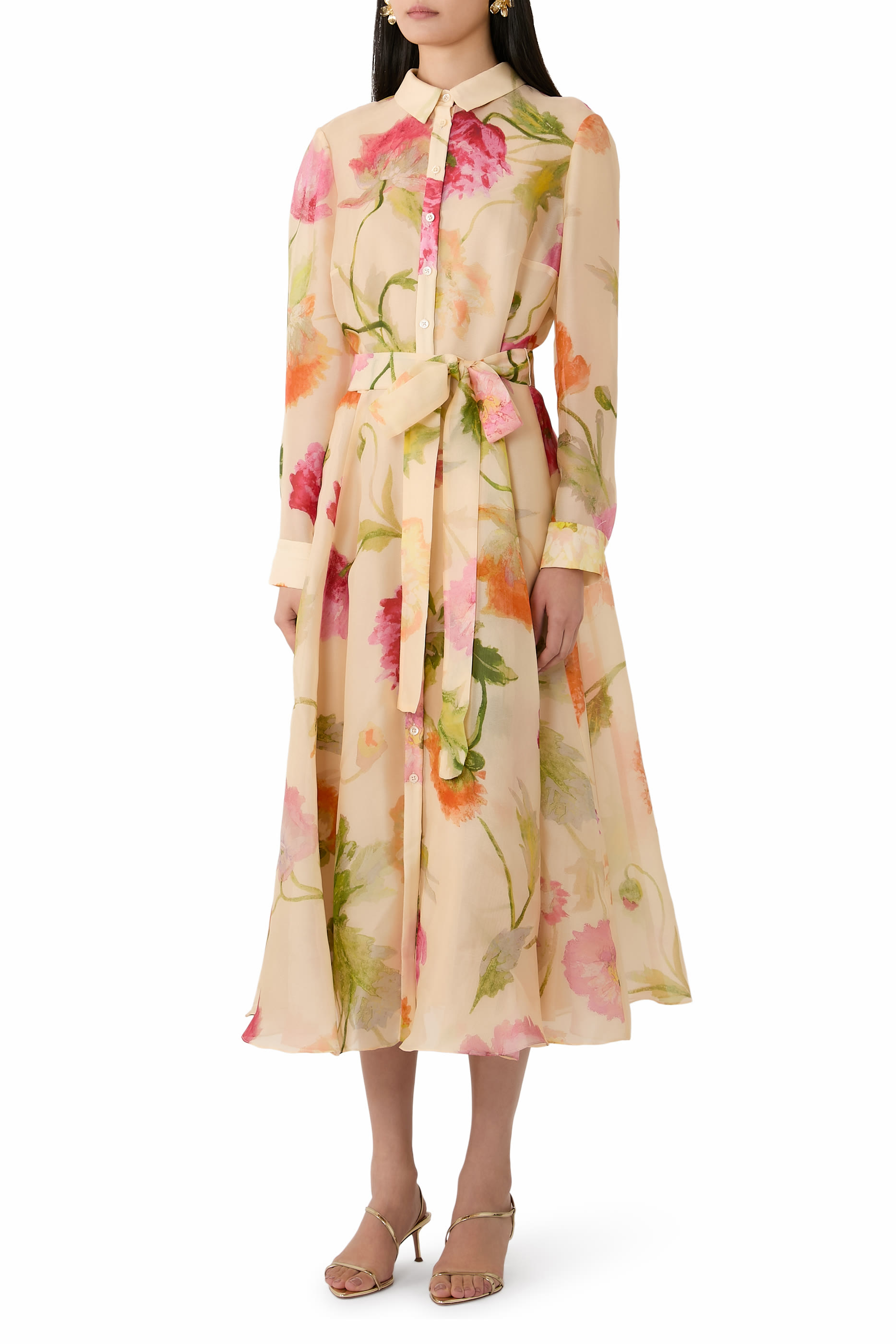 فستان سهرة ترينش أورغانزا