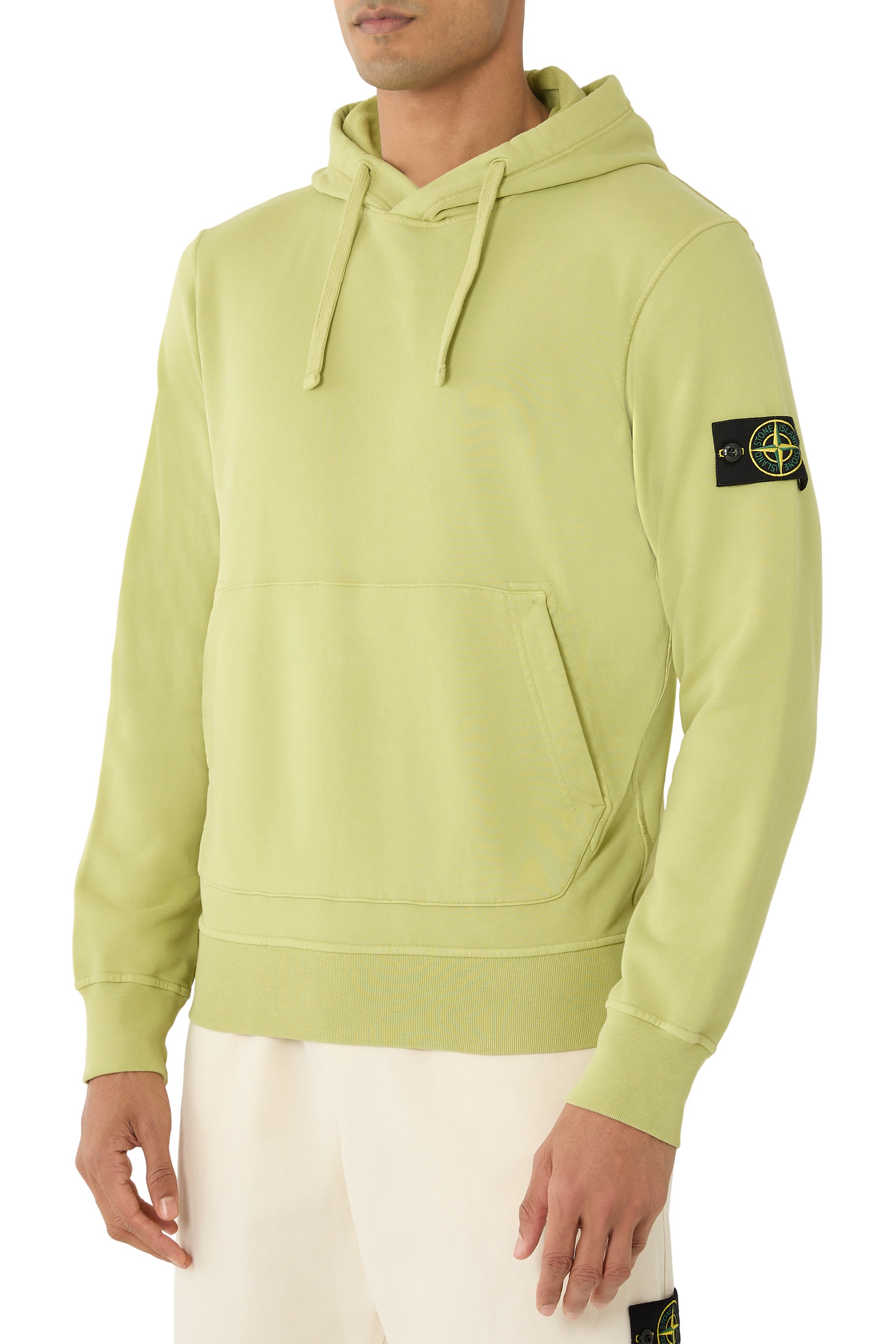 سويت شيرت بقصة عادية وغطاء للرأس