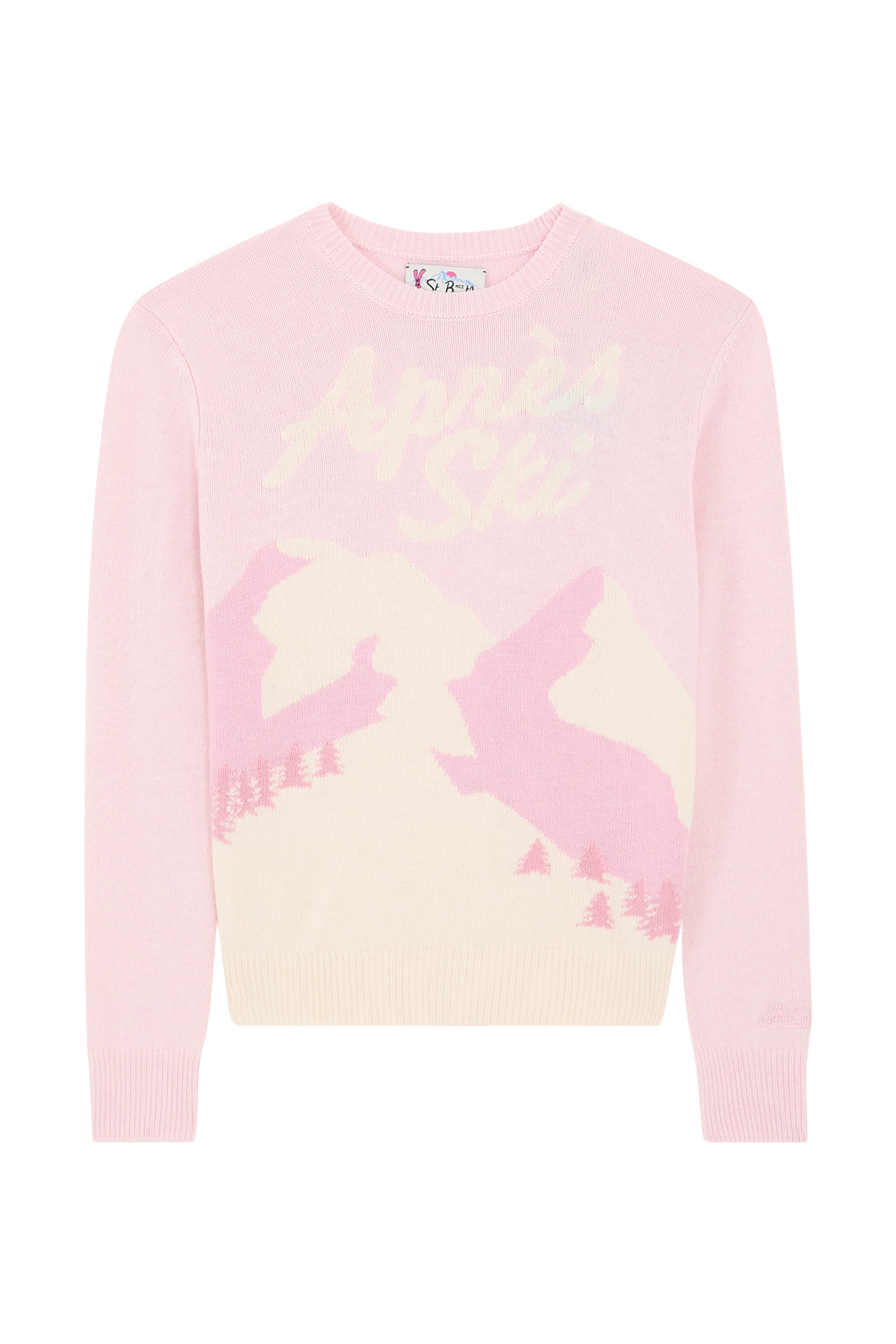 كنزة كوين بنقشة بطاقة بريدية سانت موريتز