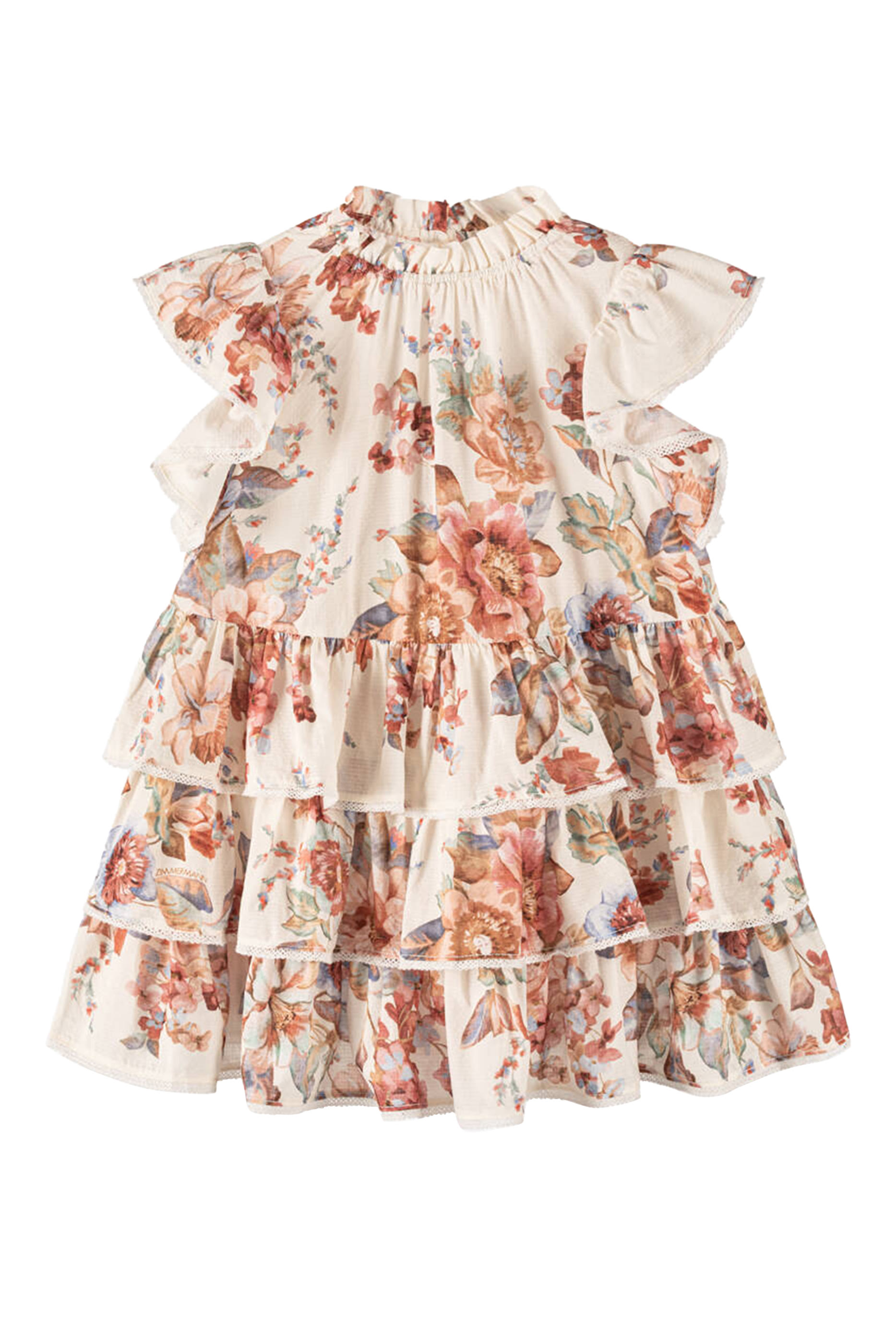 فستان أويكن بأكمام فراشة للأطفال