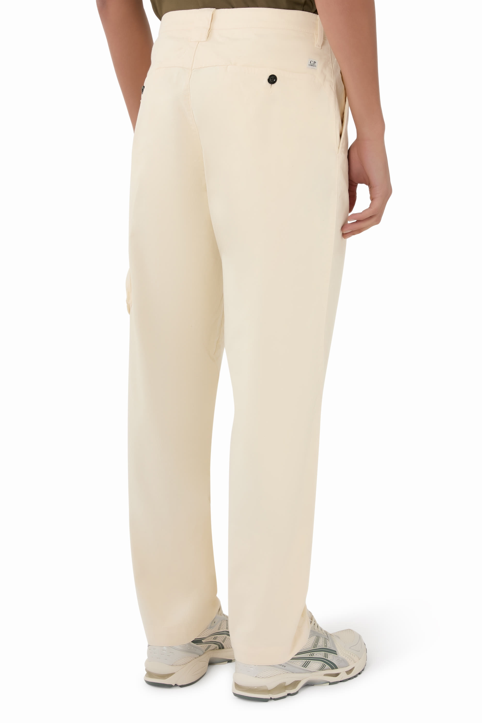 بنطال كارغو بقصة عادية ستان مطاطي