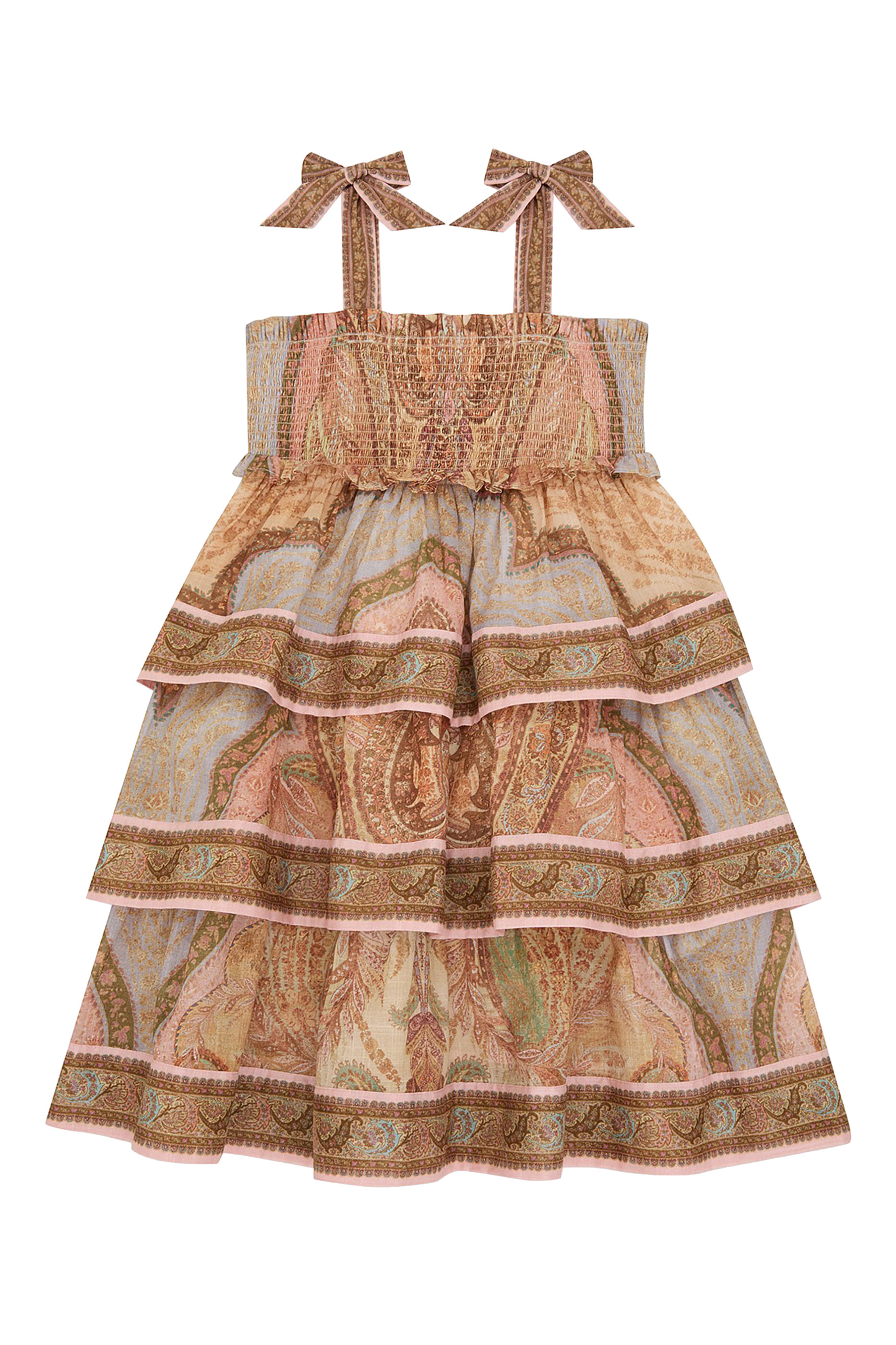 فستان أويكن بتصميم متدرج للأطفال