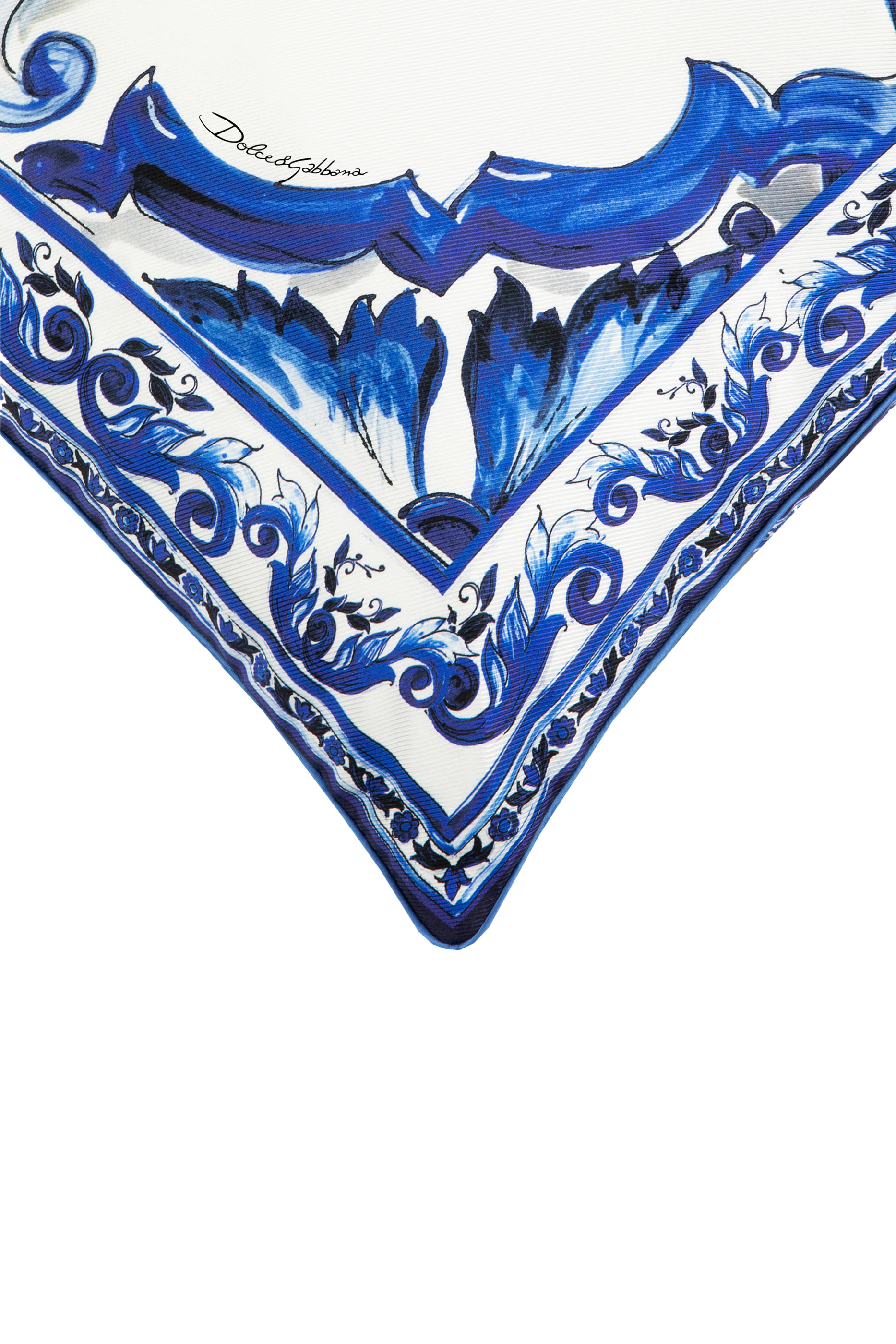 وسادة بلو ميديتيرانيو تويل حريري مقاس متوسط