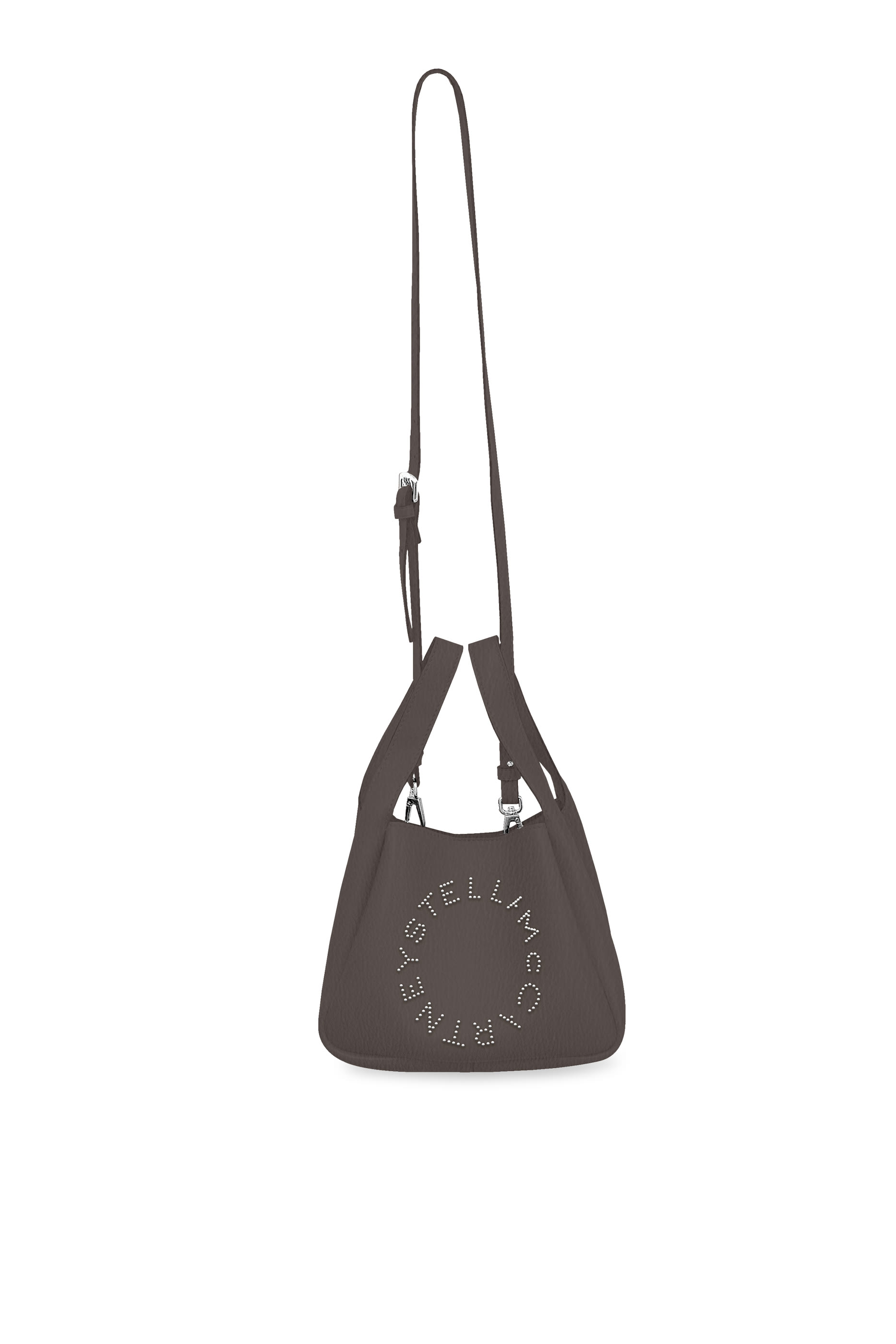 حقيبة كروس بودي مزينة بشعار الماركة مستدير