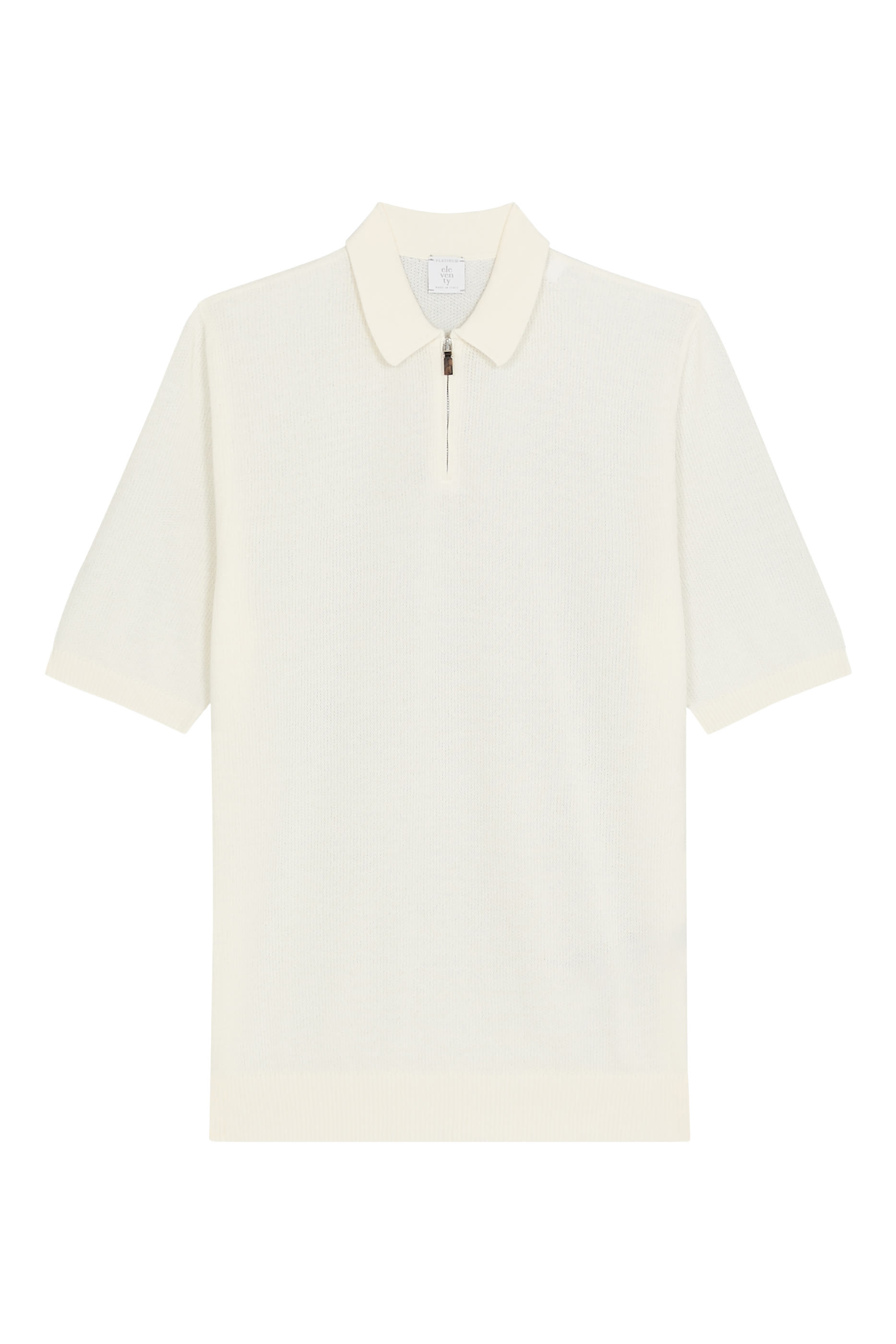 تيشيرت بولو بنصف سحاب