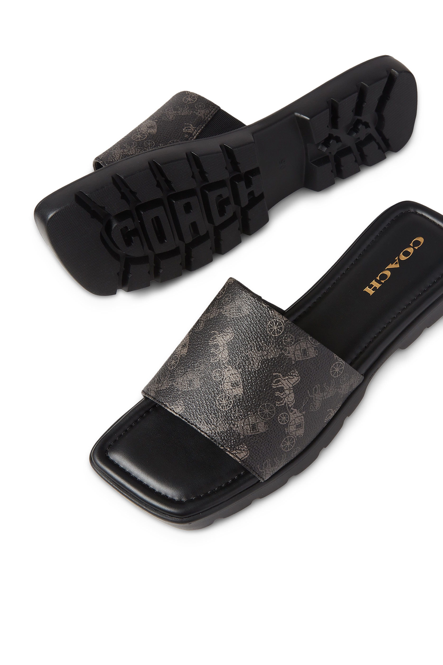 صندل فلورنس بطبعة العربة والحصان