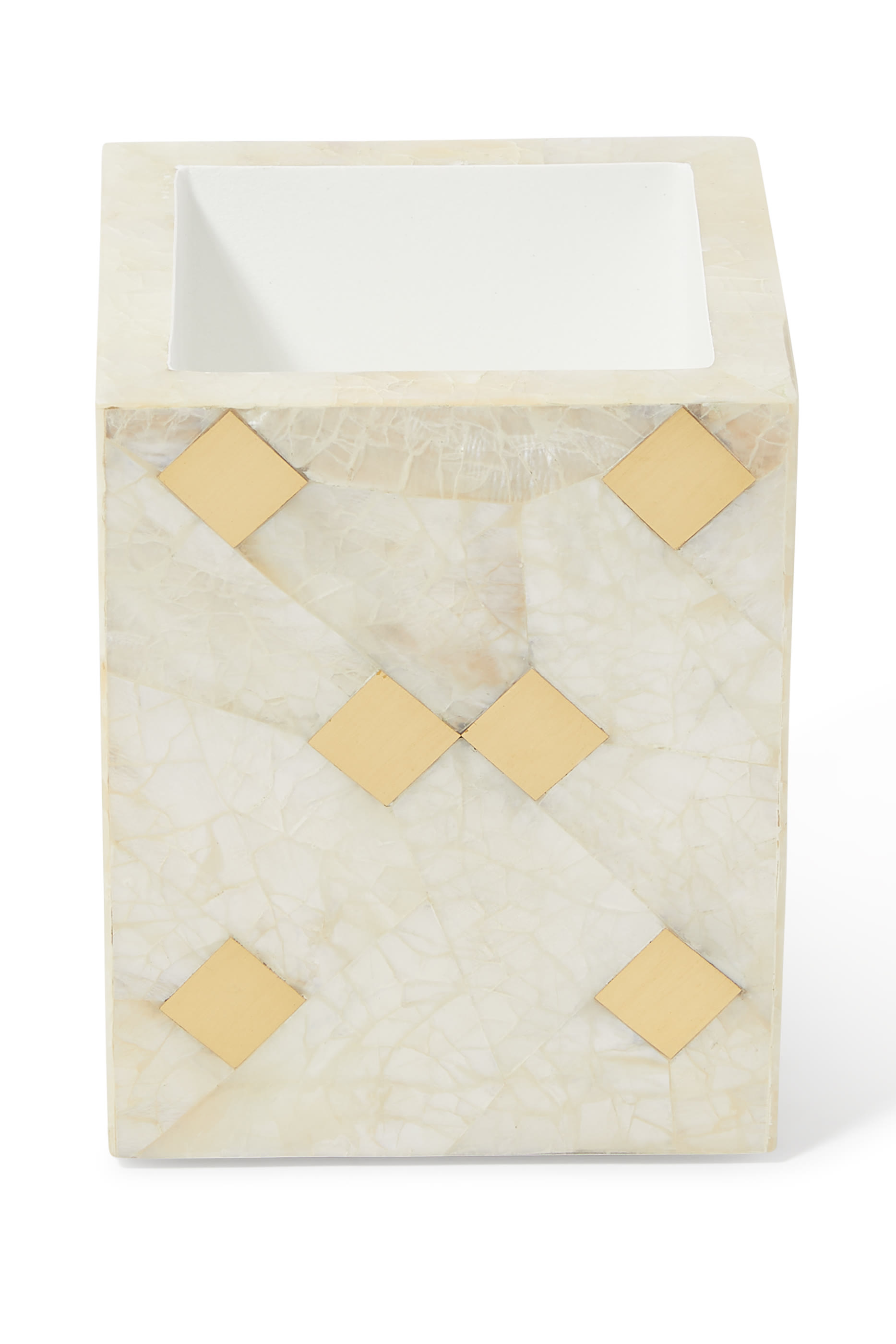 سلة مهملات رخام