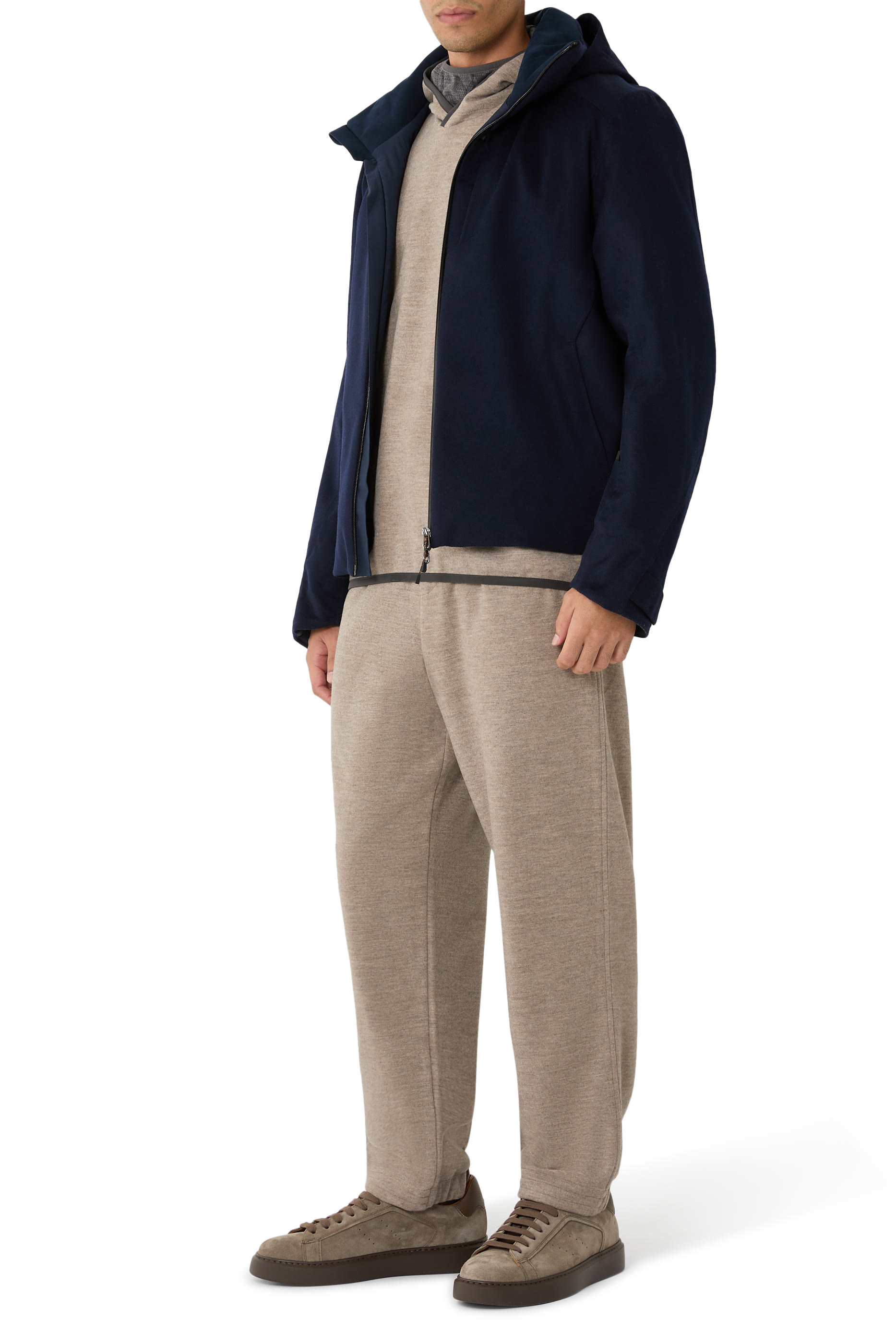 بنطال رياضي صوف بكر وجيرسيه