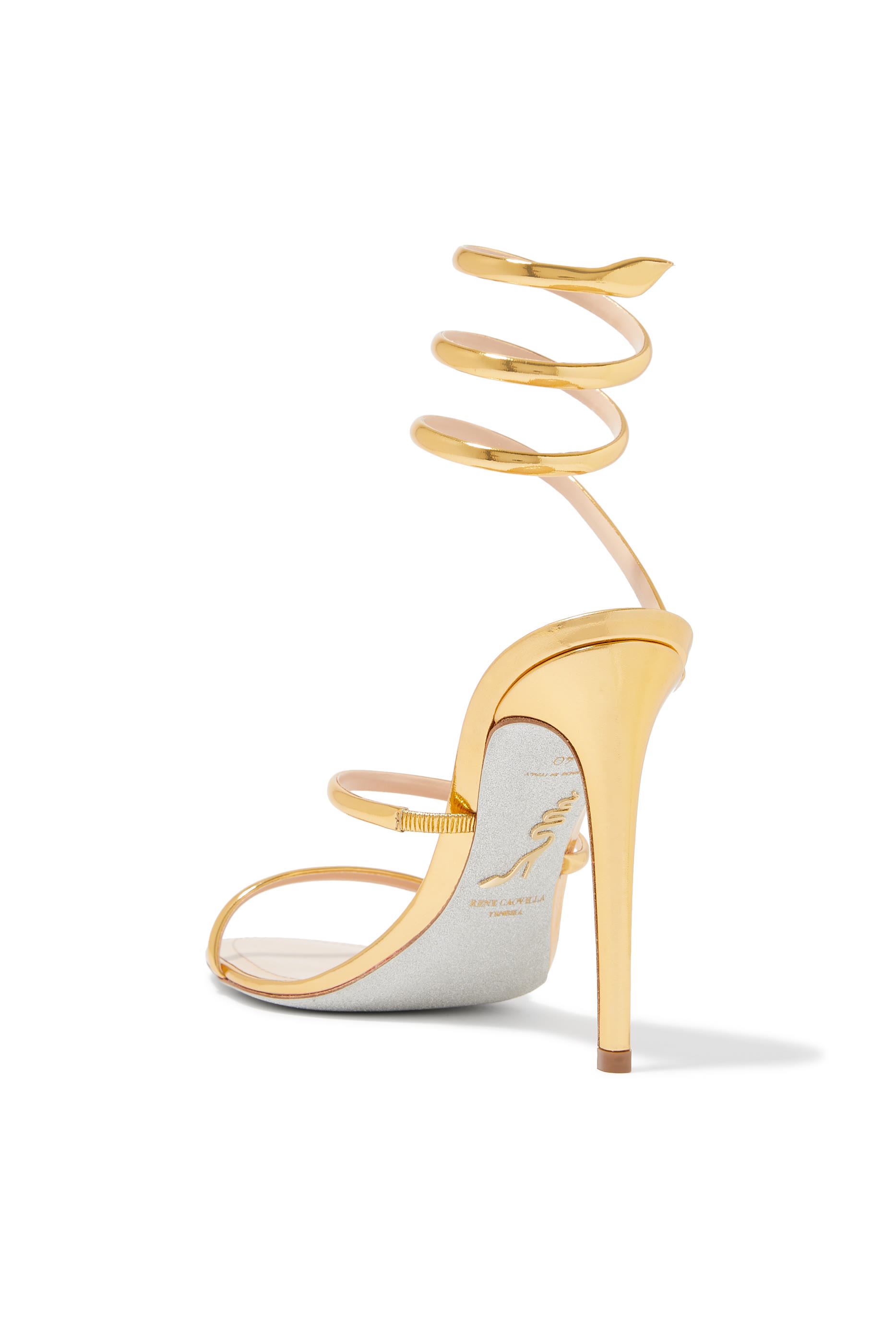 صندل كليو لامع بسير ملفوف حول الكاحل 105