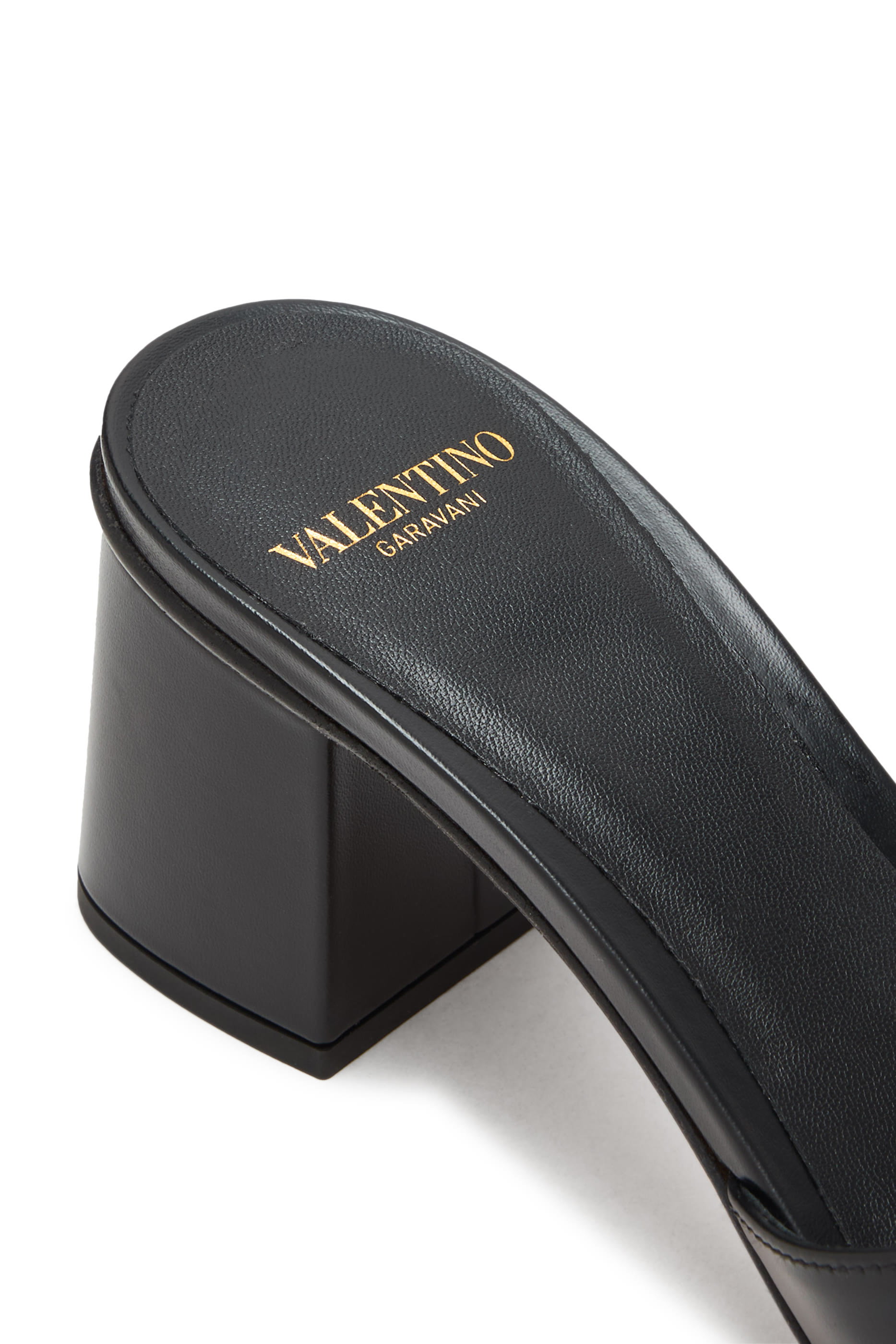 صندل خفيف 60 بشعار الماركة جلد عجل 