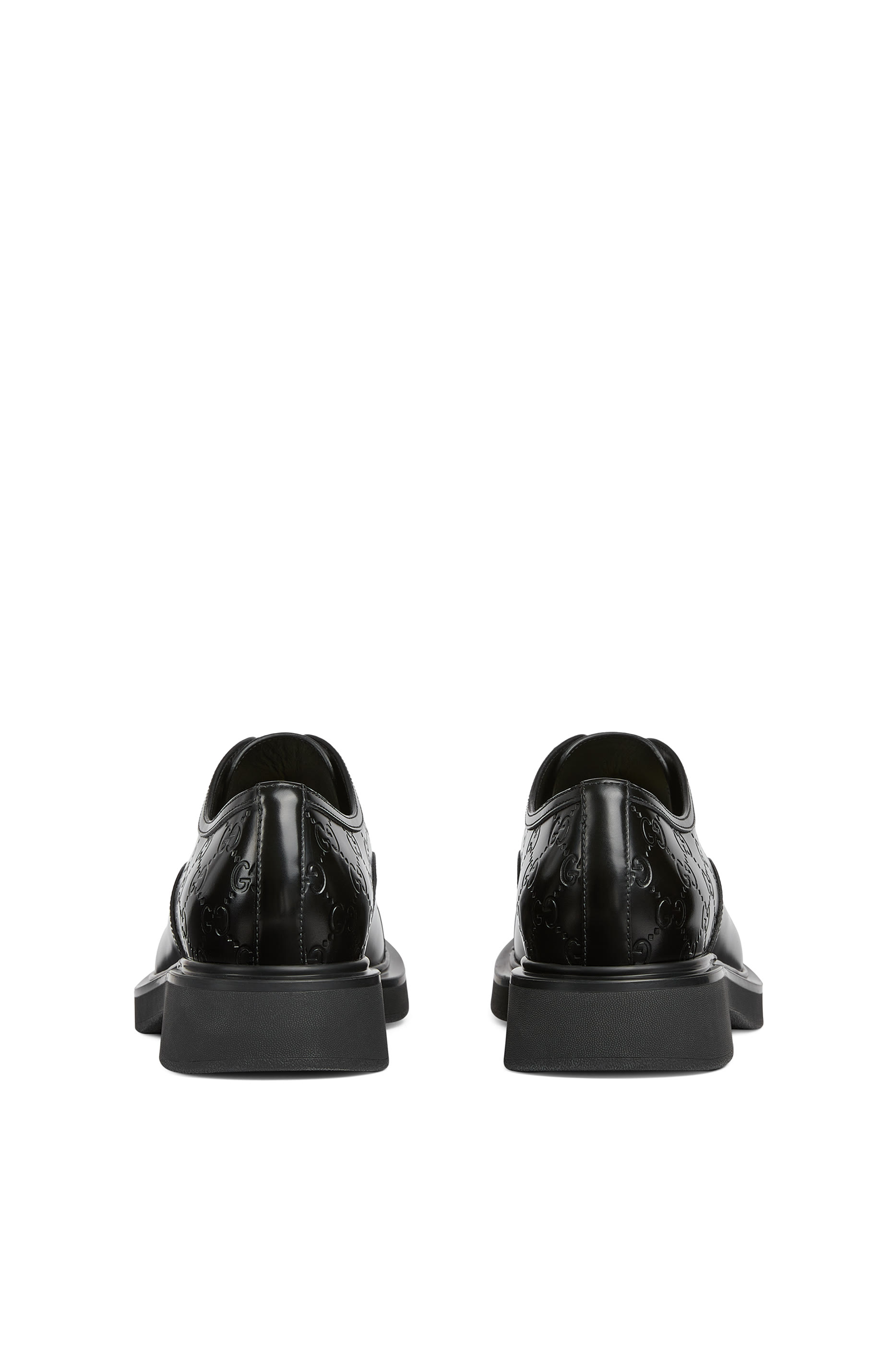 GG Detail Lace-Up Shoes