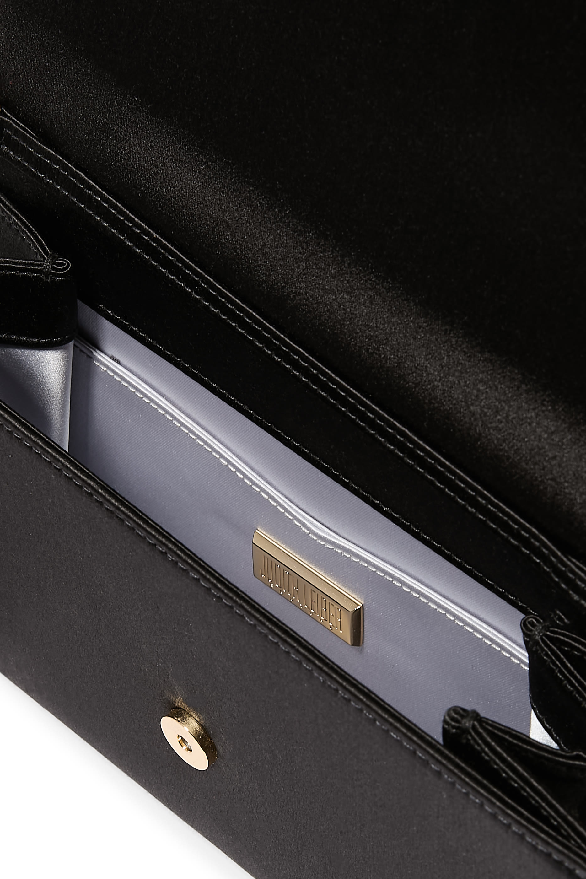 كلاتش فيزوني بحلية بتصميم ثعبان بلون شمباين