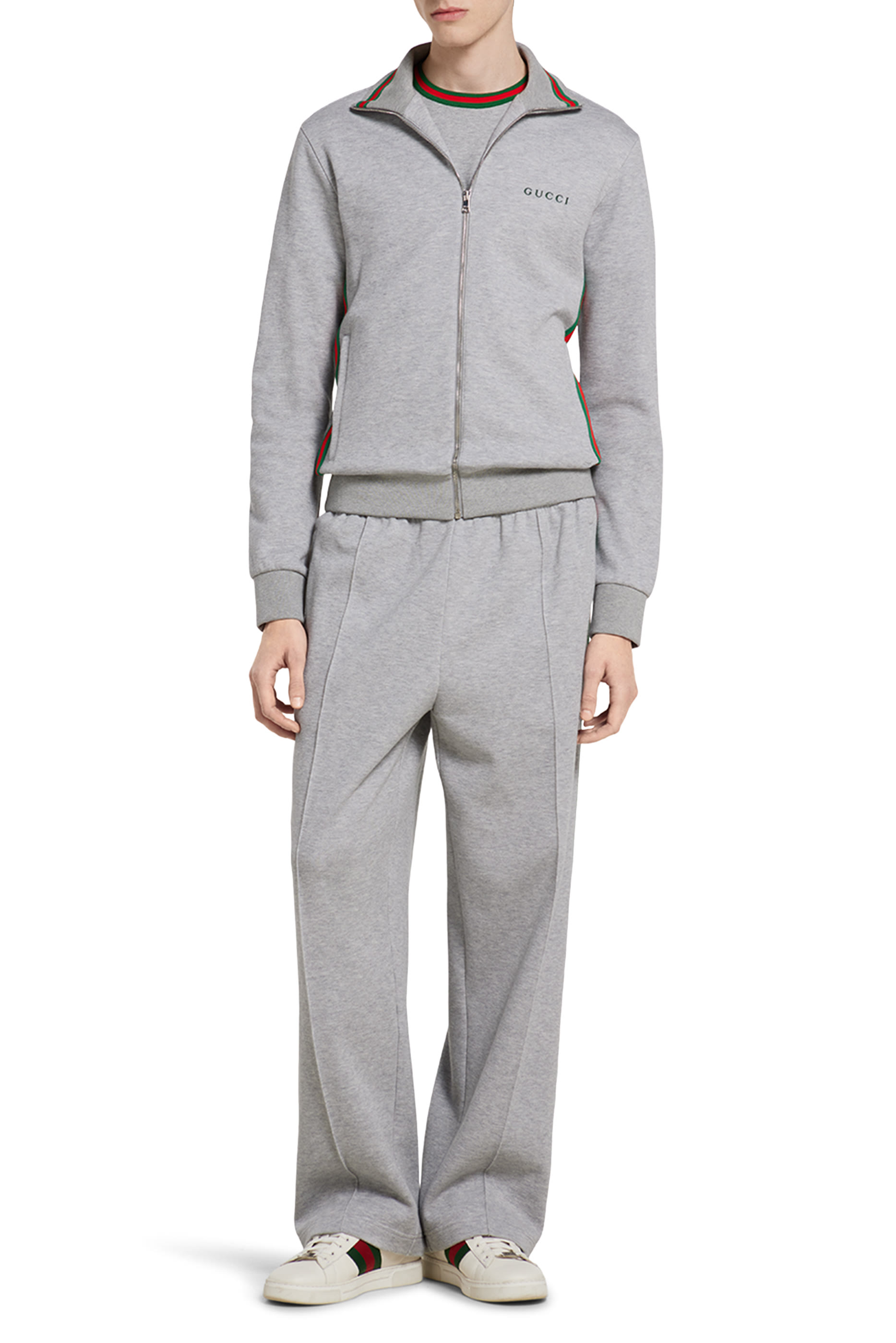 Cotton Piqu&eacute; Double Zip Jacket