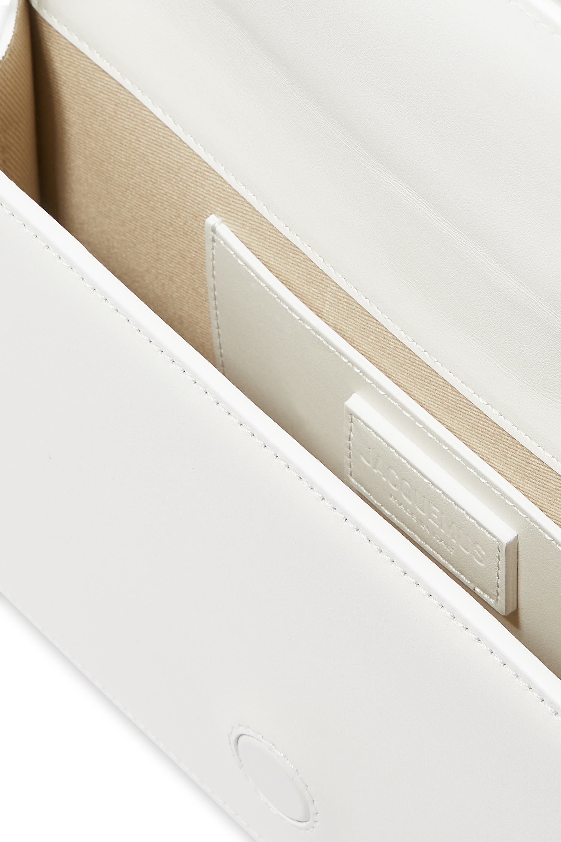 حقيبة بامبينو بتصميم مستطيل بغطاء قلاب