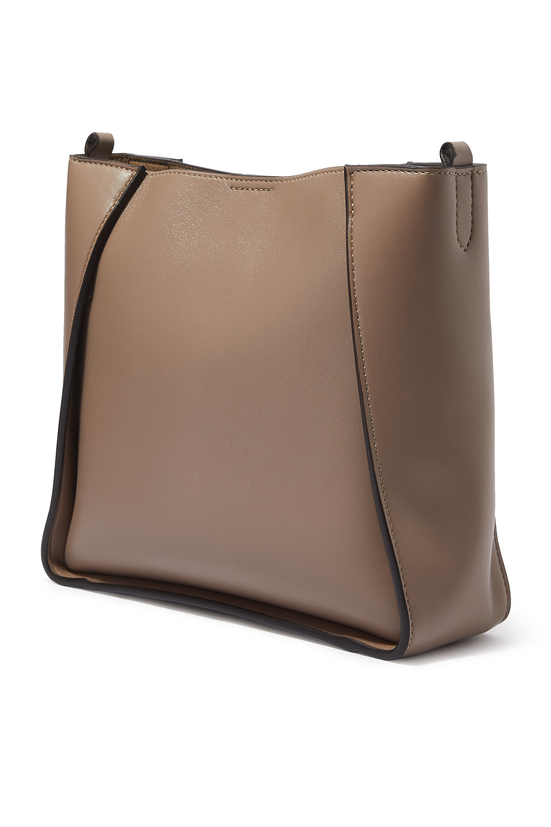 حقيبة كروس بودي صغيرة بشعار الماركة null