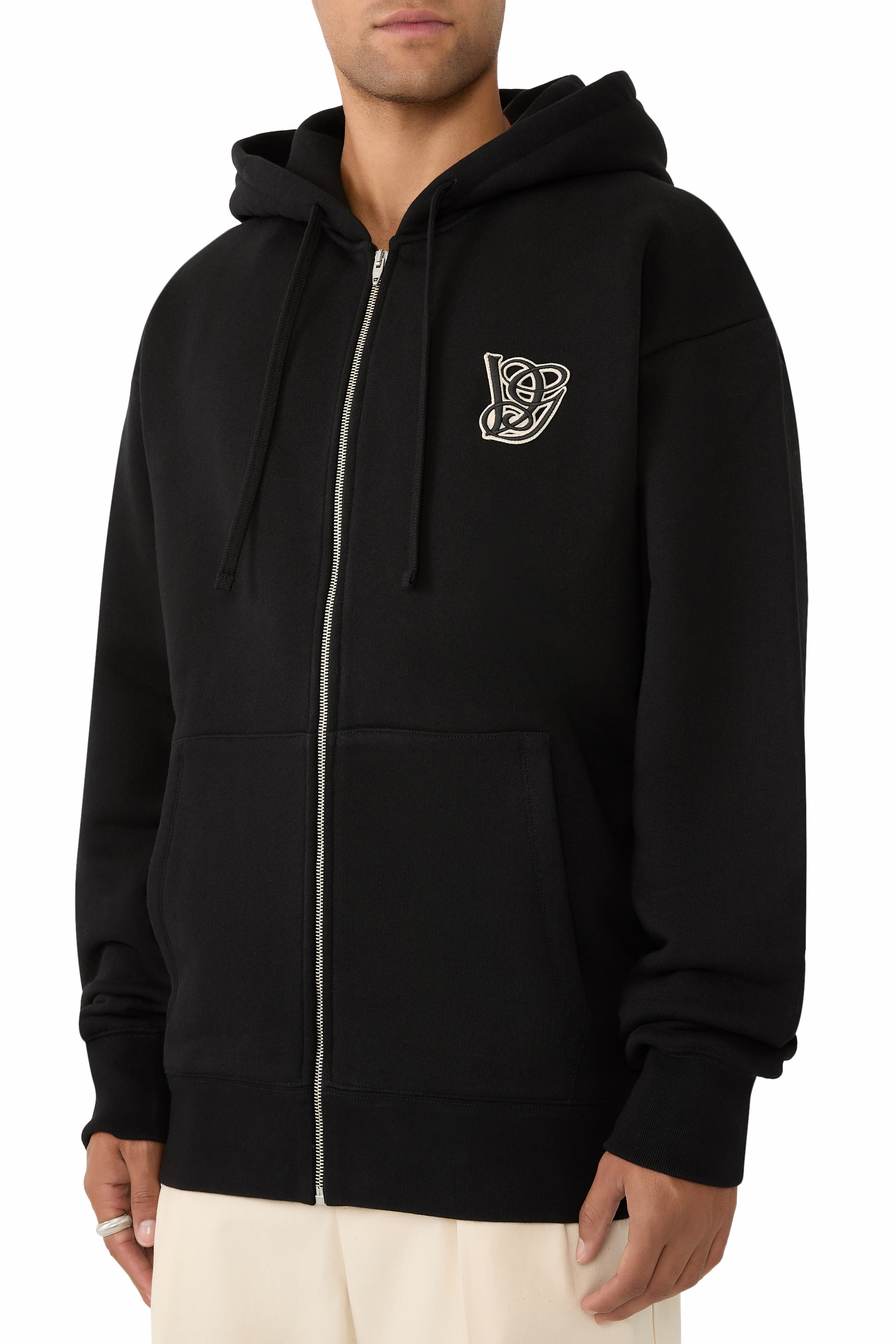 سويت شيرت بغطاء رأس قطن