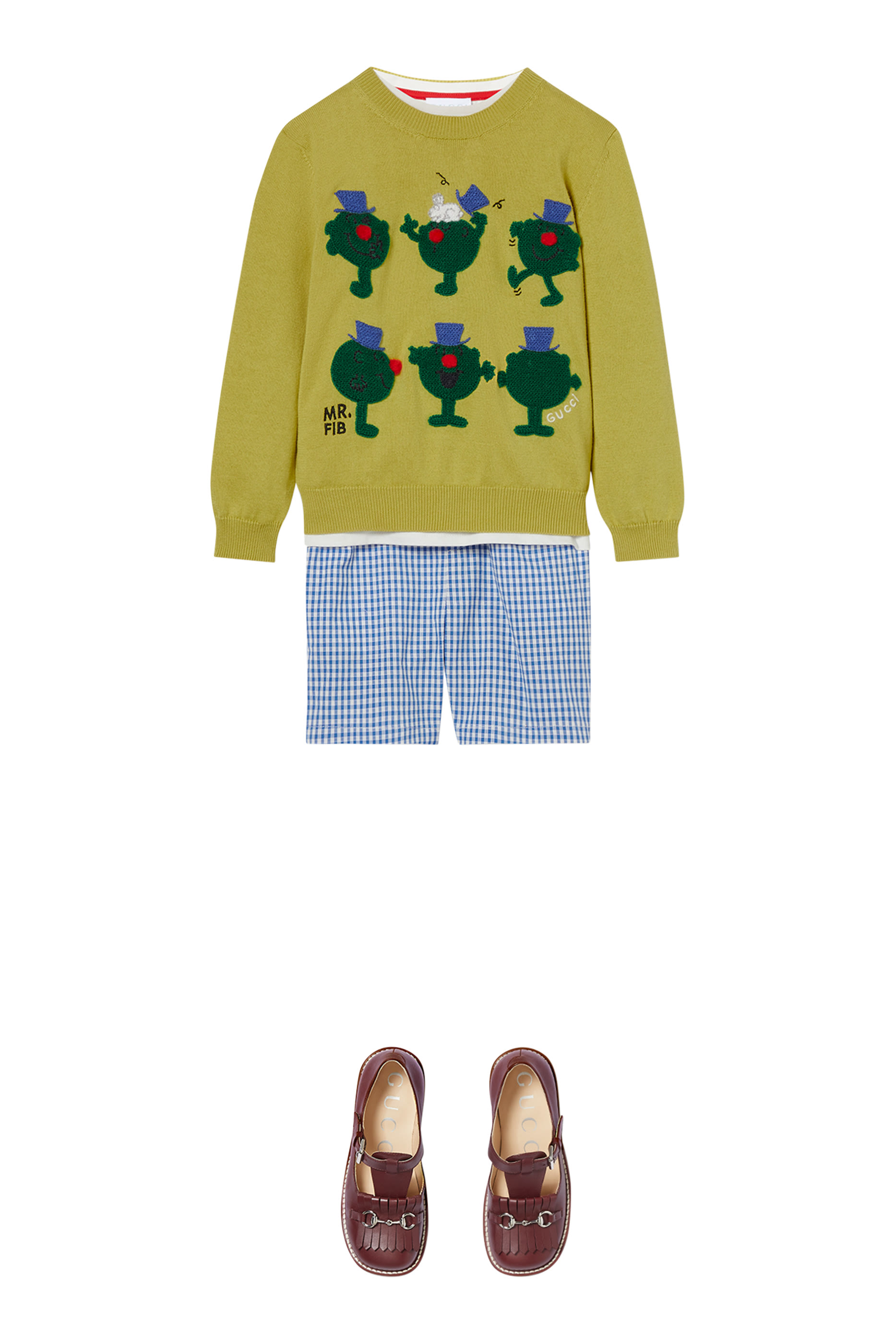 تيشيرت بشعار الماركة للأطفال