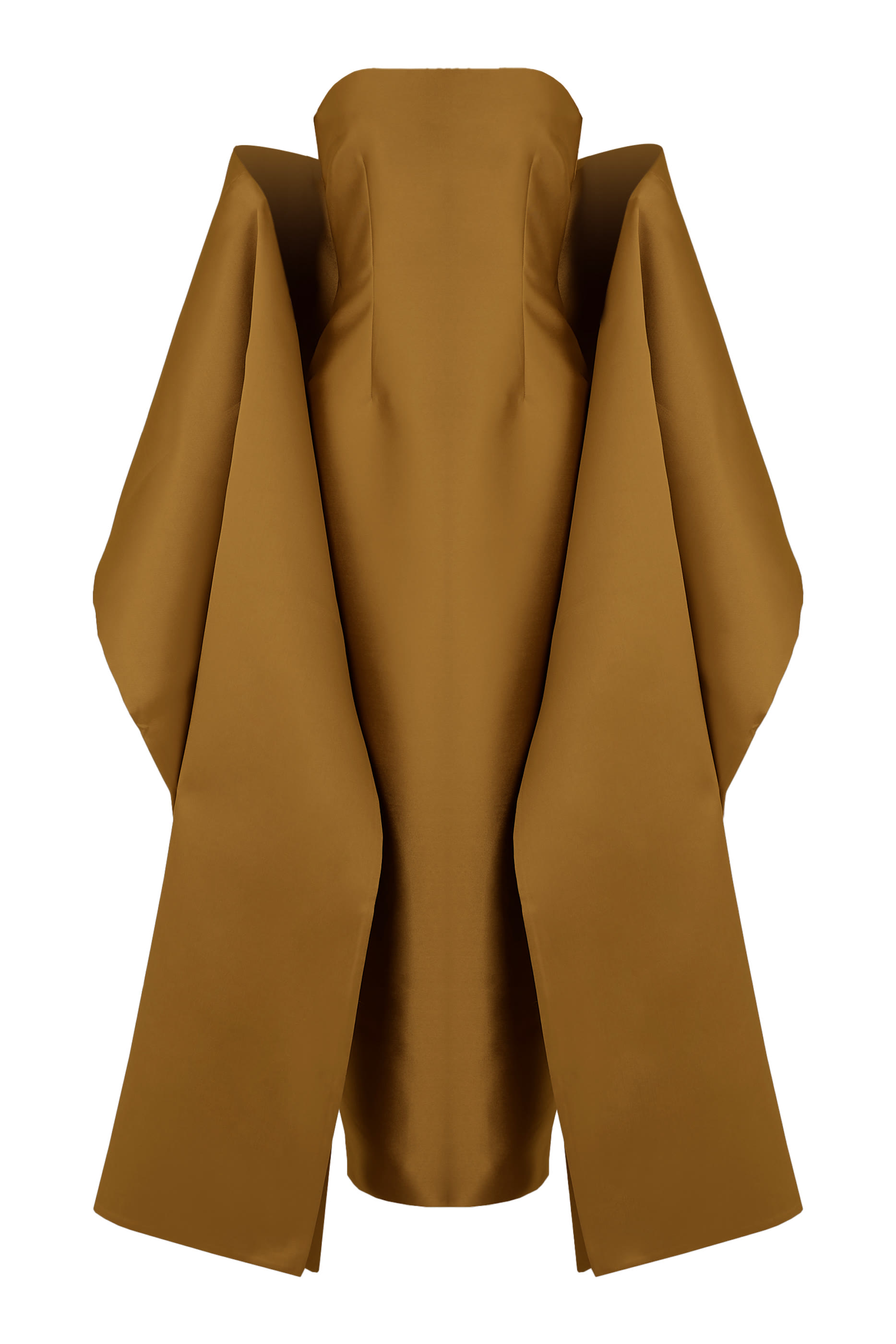 فستان رينيه بطول الكاحل بشال