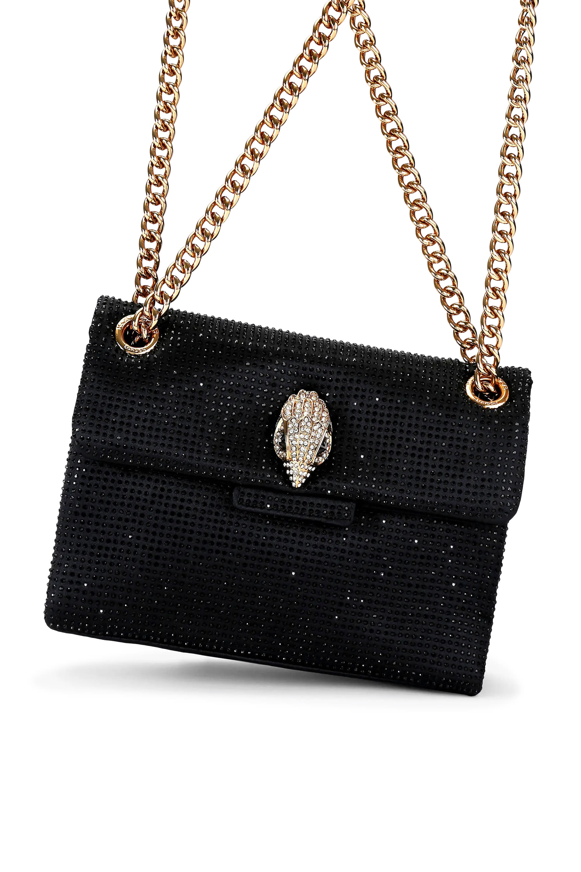 حقيبة كنسينغتون صغيرة مرصعة بكريستال