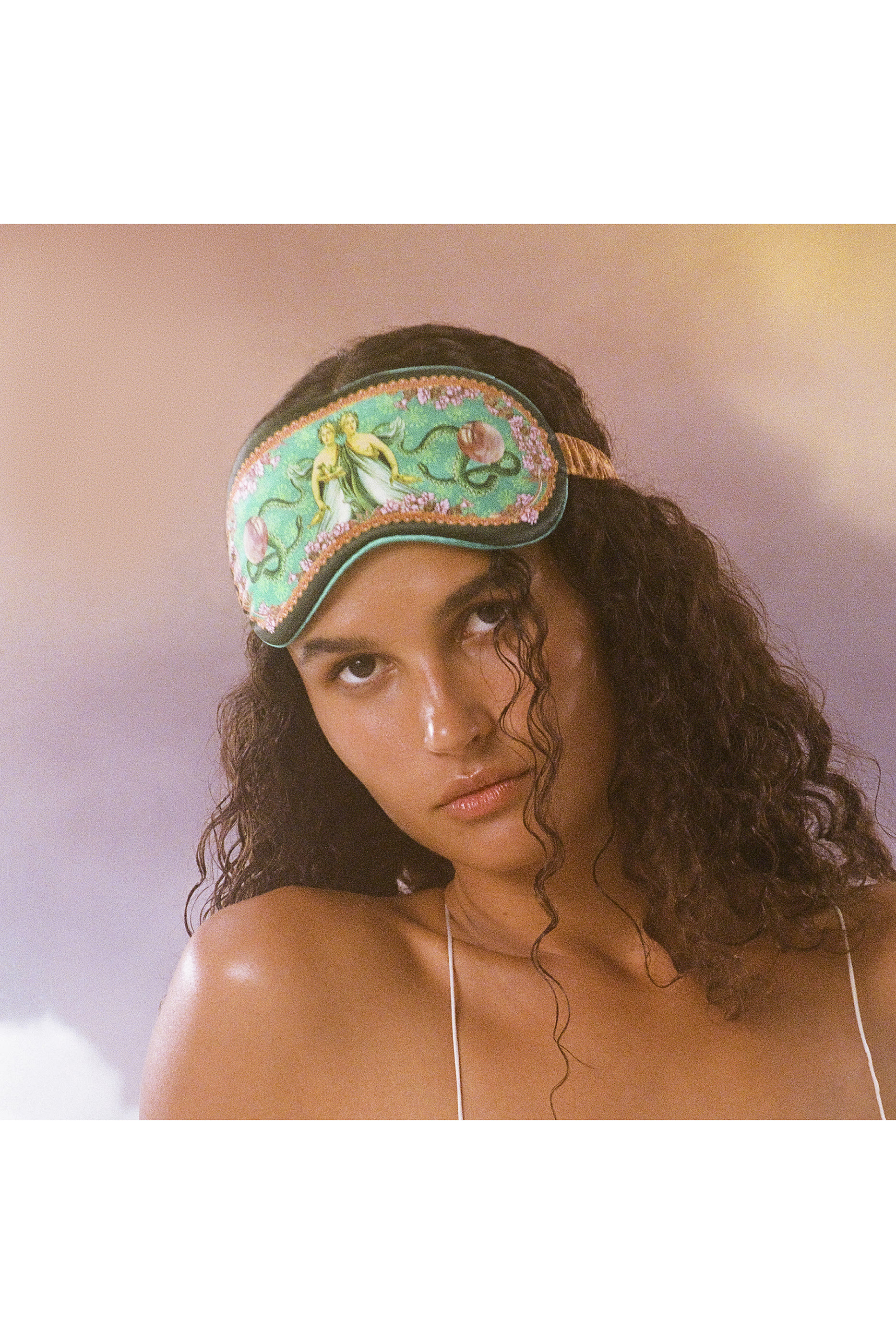 قناع نوم بنقشة برج الجوزاء