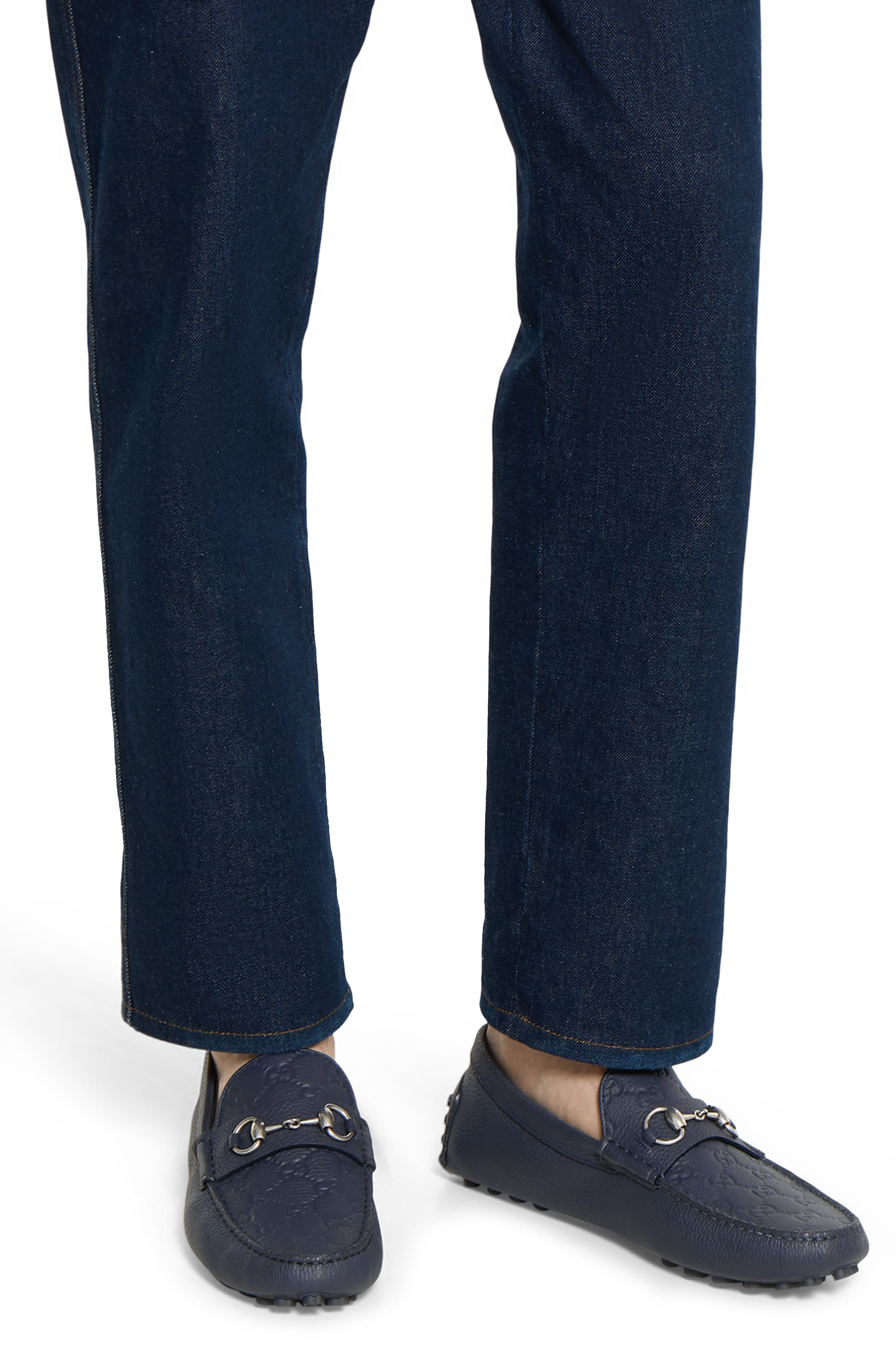 حذاء درايفر بحلية لجام الحصان