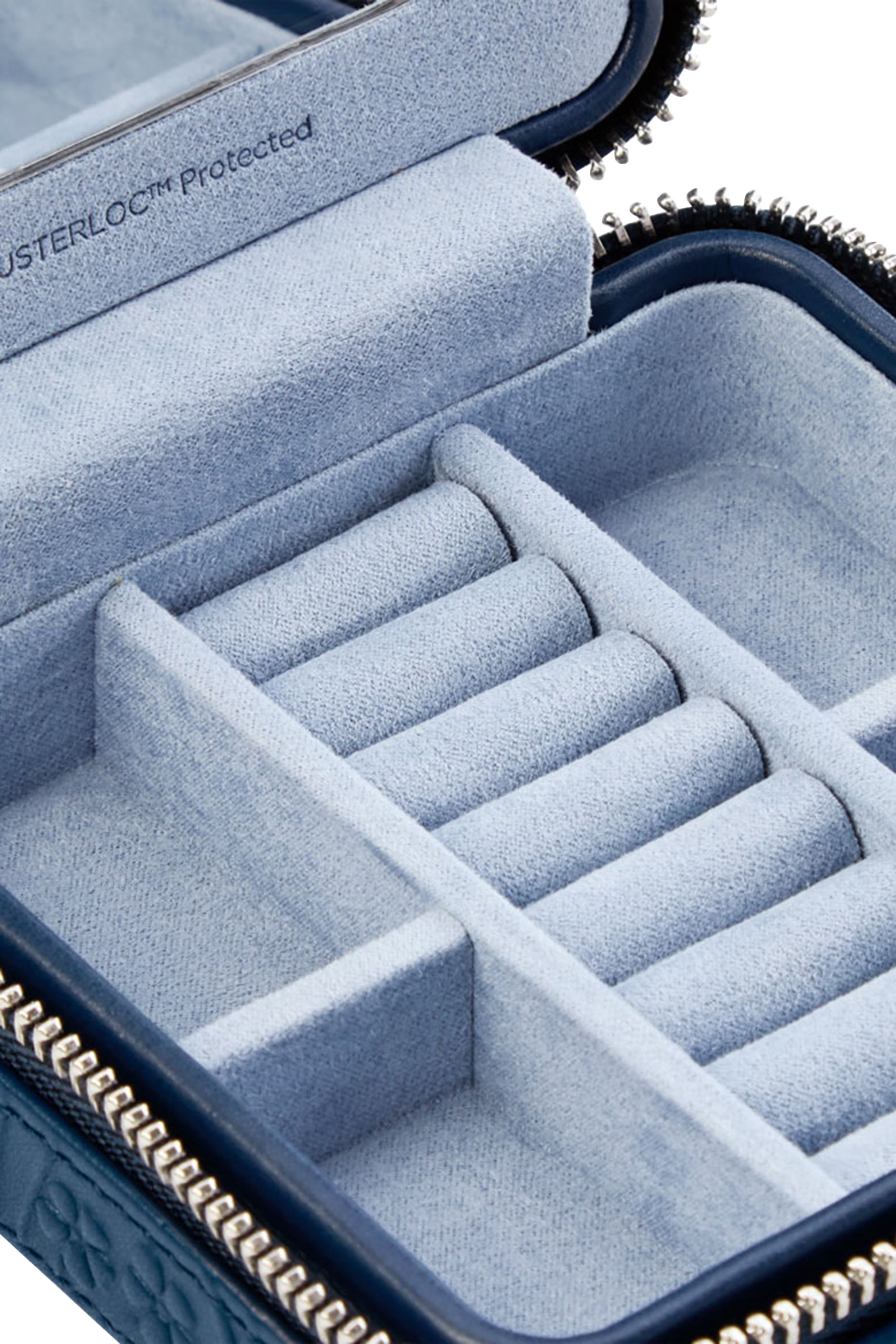 حافظة مجوهرات ليبرتي بسحاب للسفر، مقاس صغير