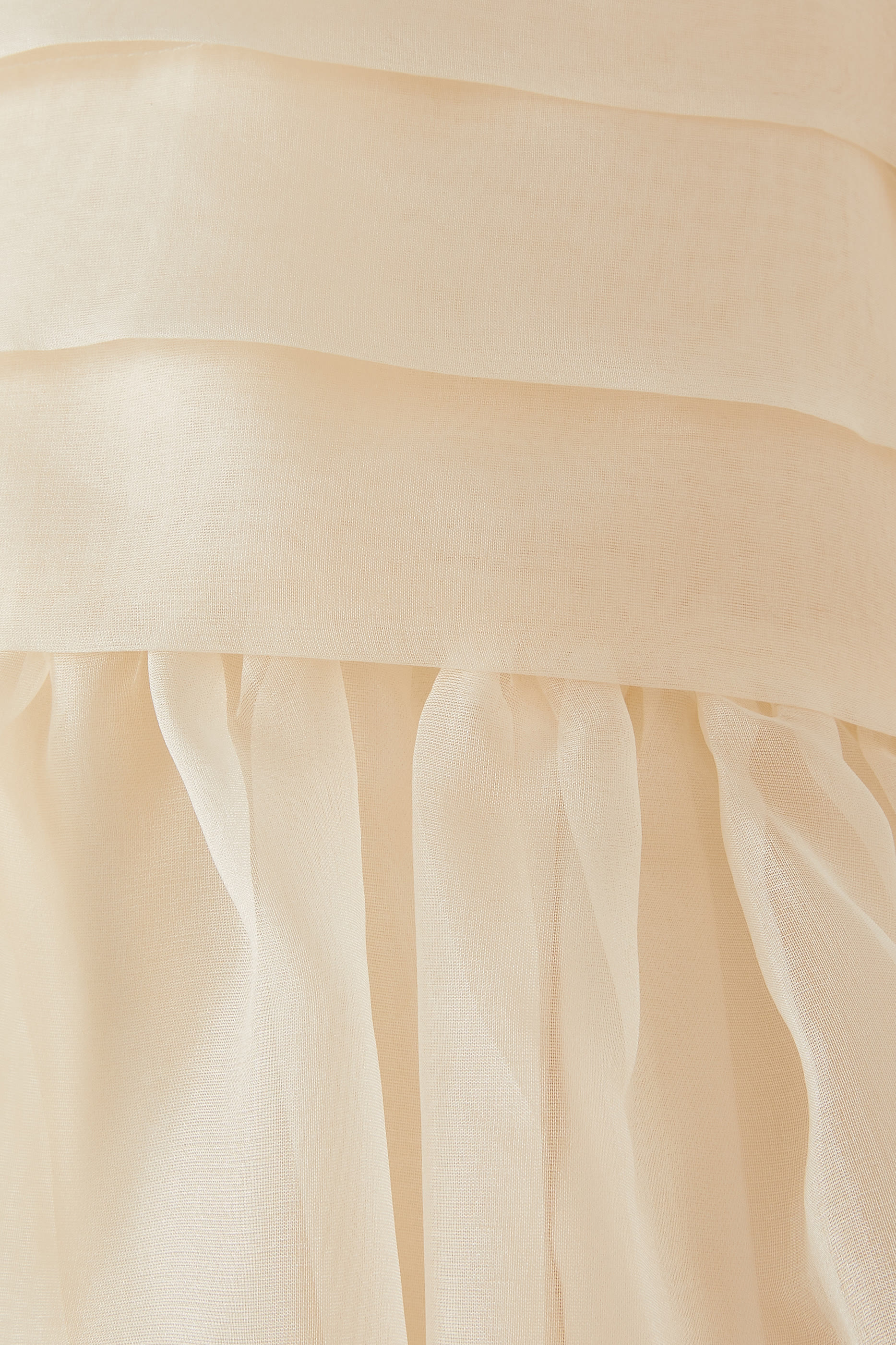 فستان بنقشة مربعات أورغانزا للأطفال