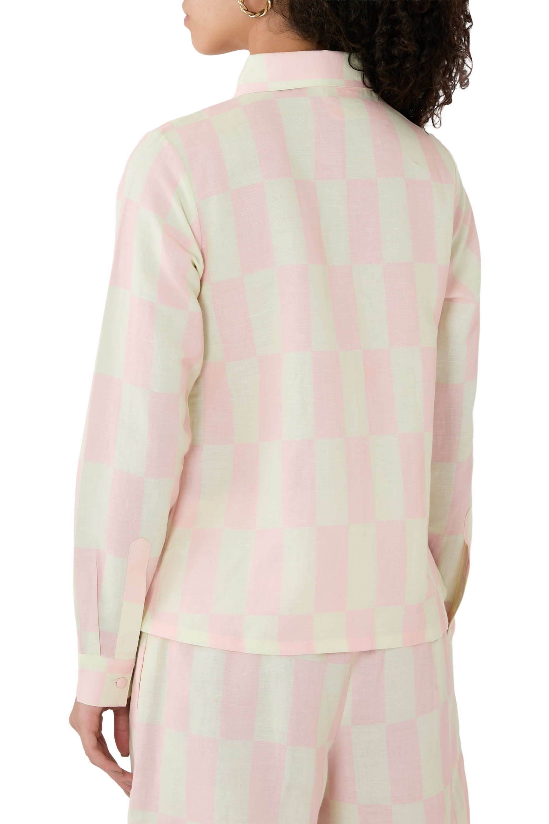 قميص سامر بنقشة مربعات