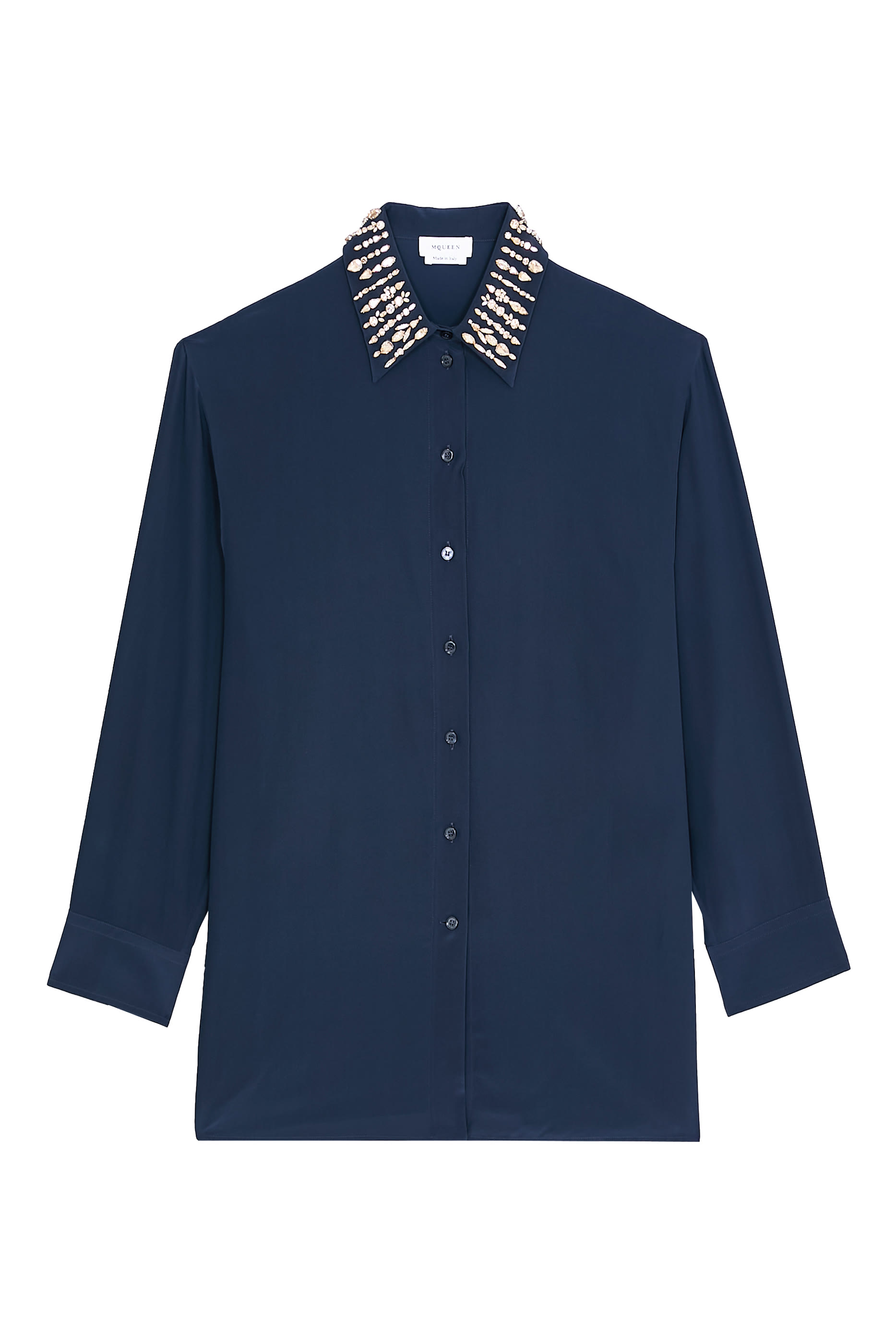 قميص بقصة فضفاضة