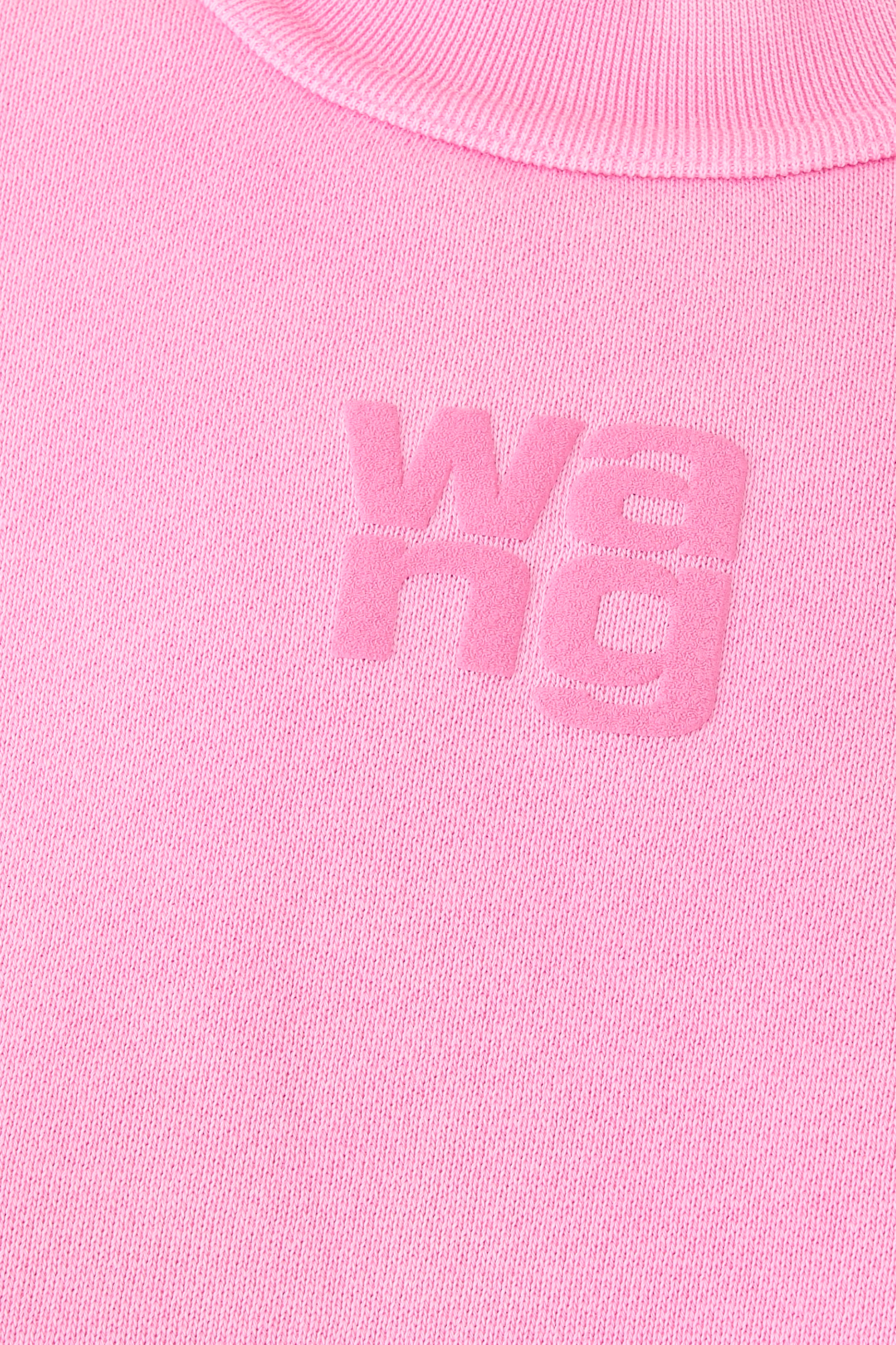 سويت شيرت بشعار الماركة بتصميم منفوخ