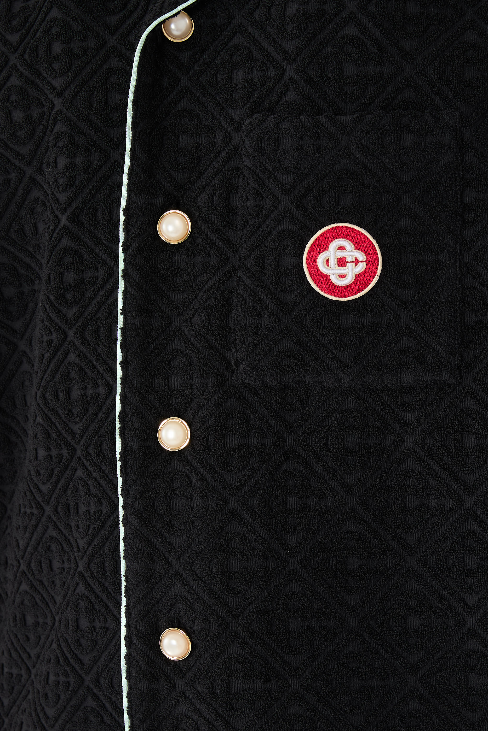 Monogram Jacquard Towelling Shirt