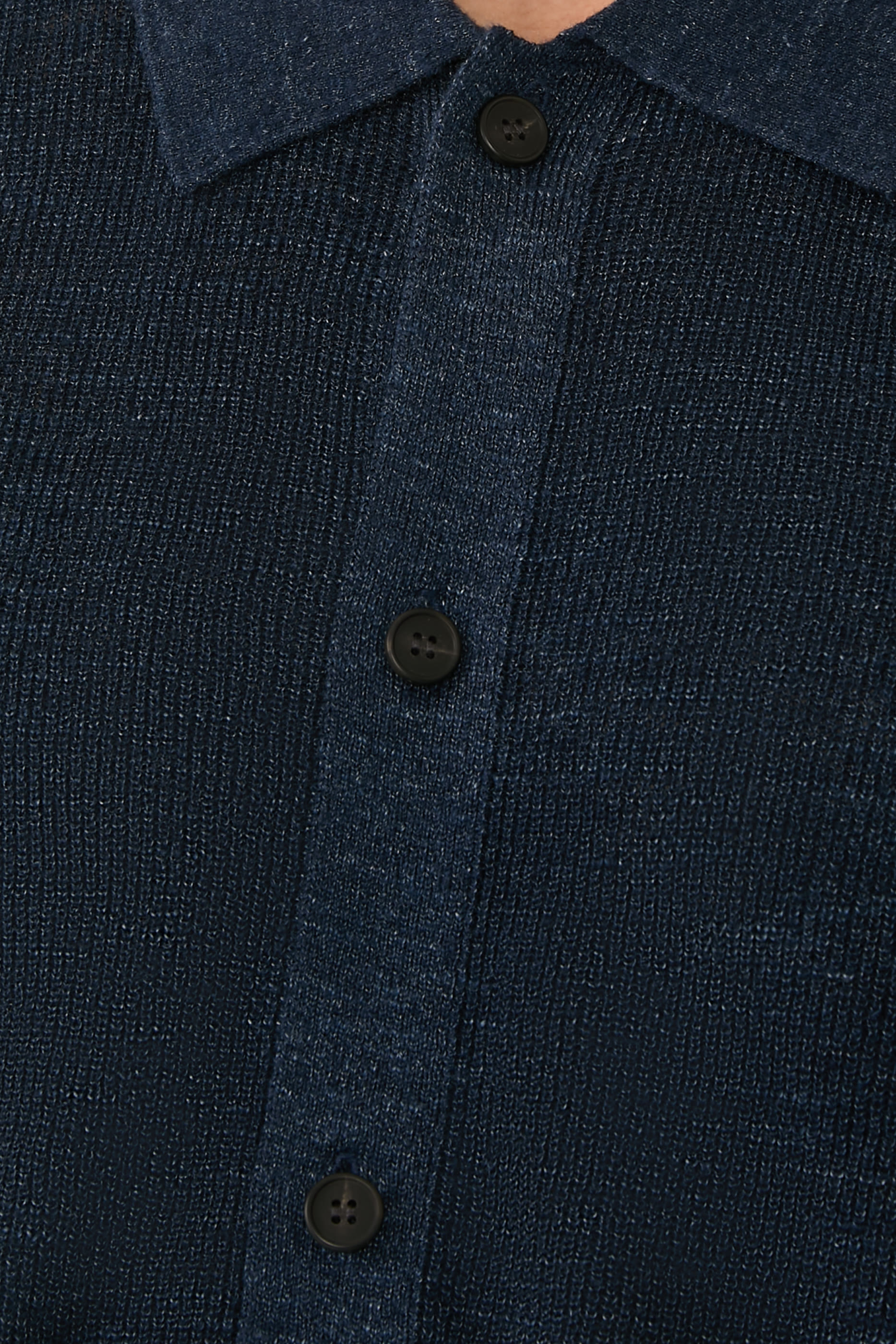 قميص بصف أزرار وأكمام قصيرة كتان باسيفيك