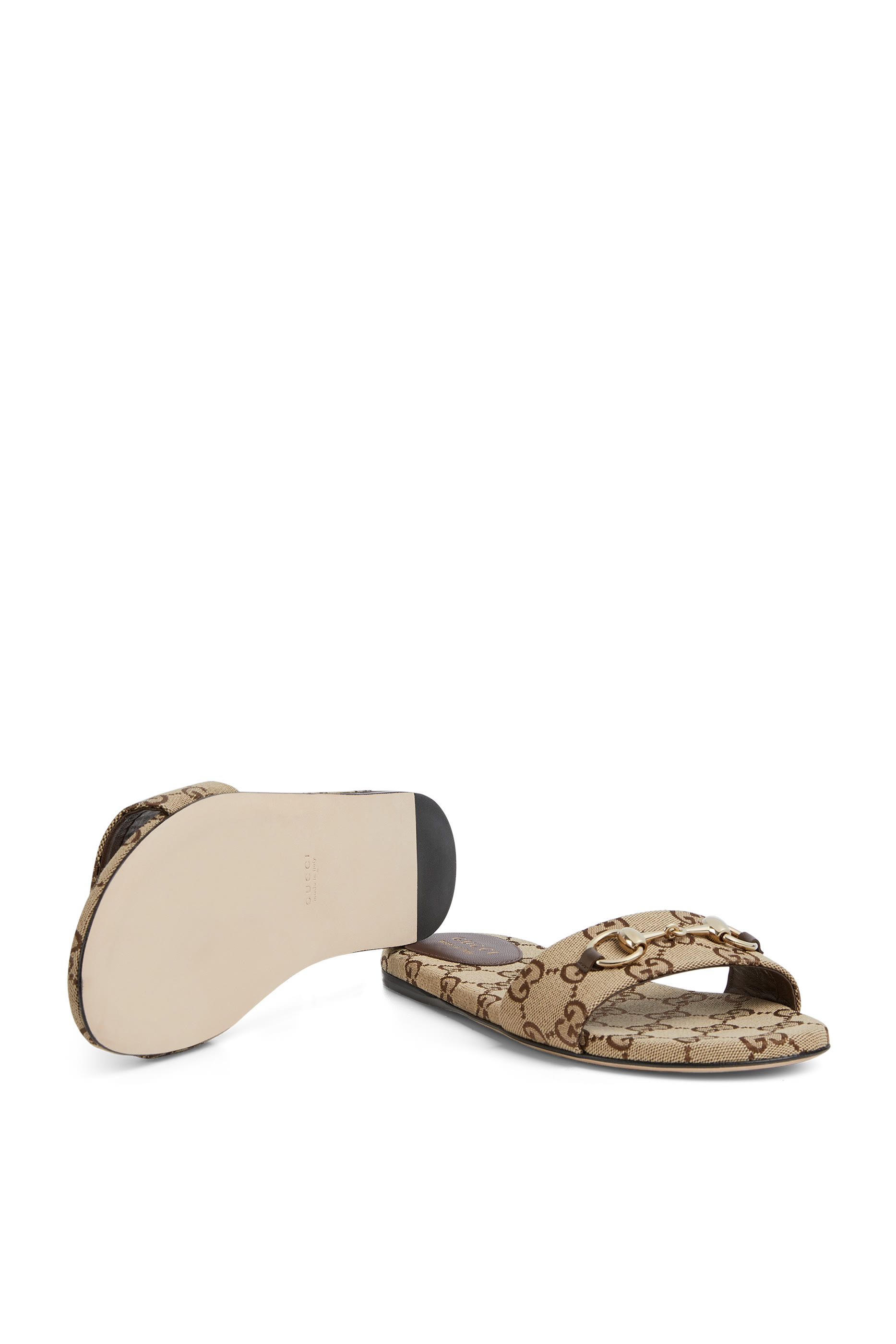 GG Horsebit Slide Sandals