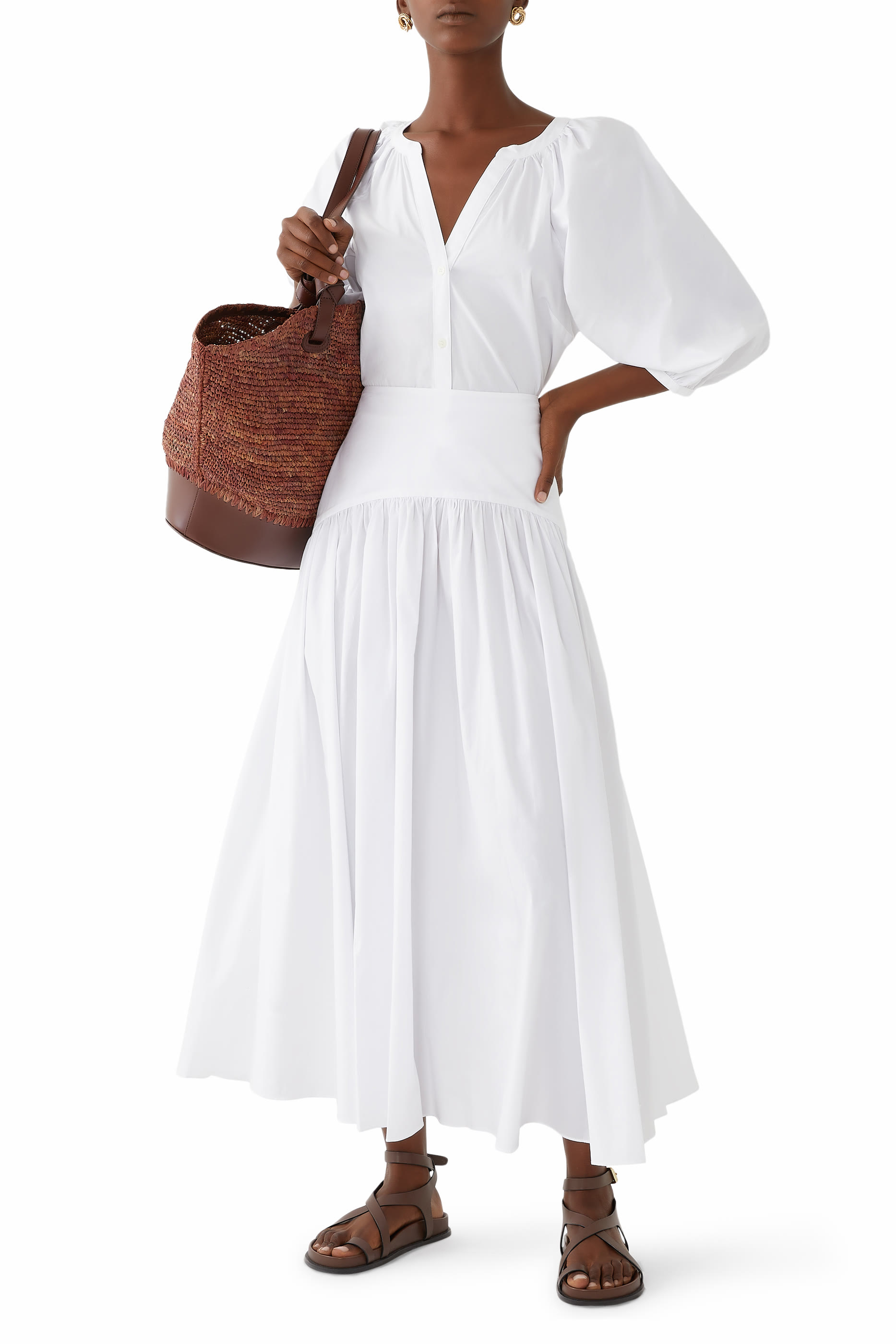 بلوزة ديل قطن