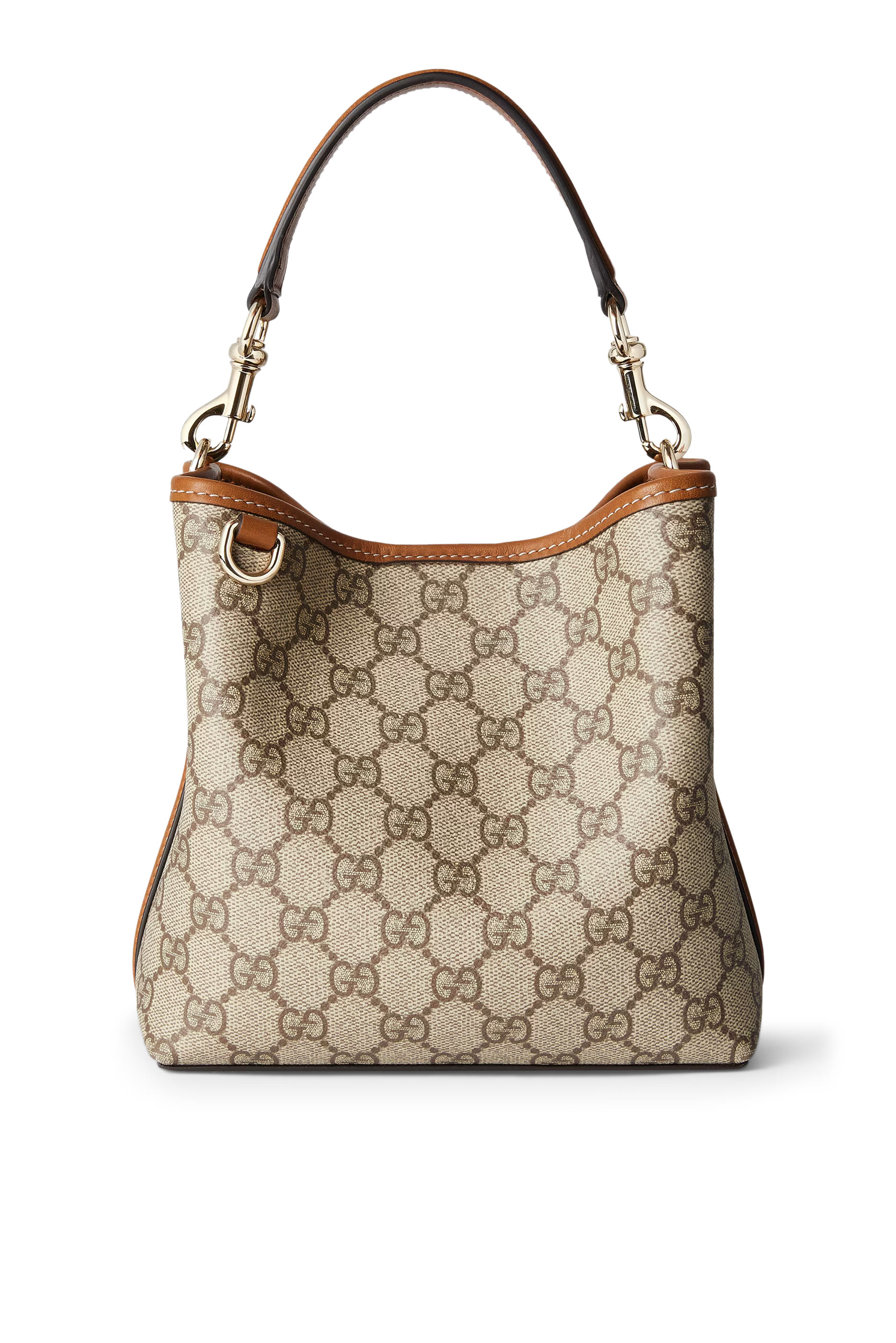 حقيبة باكيت صغيرة بنقشة حرفي شعار الماركة