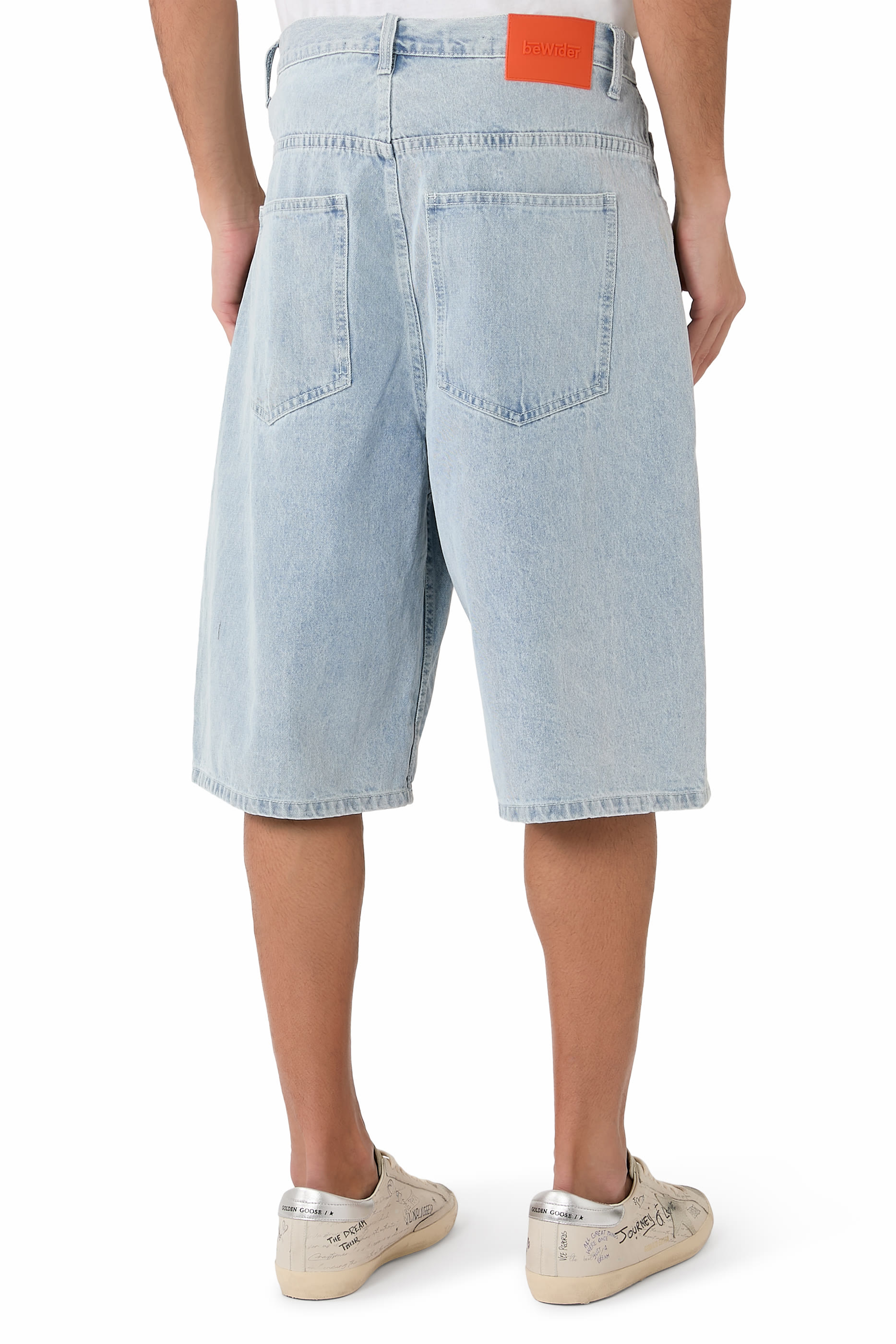 بنطال جينز بحياكة دنيم