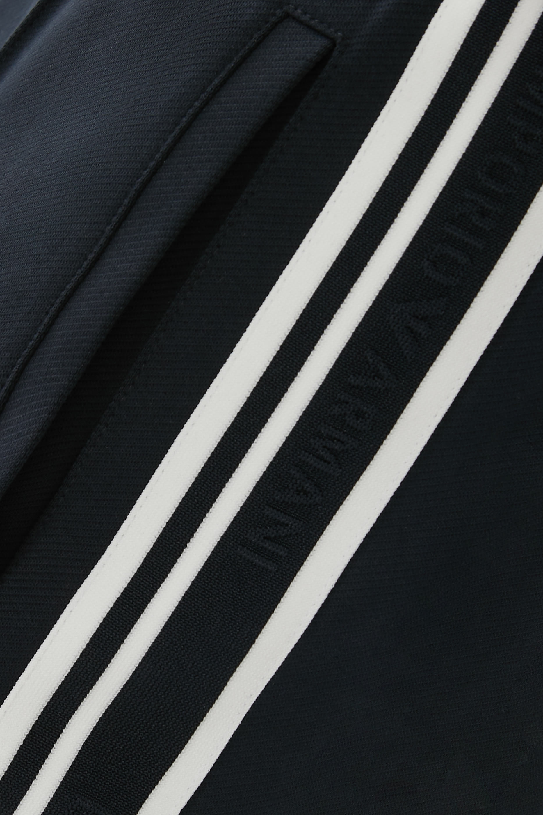 بنطال بشريط شعار الماركة جيرسيه مزدوج