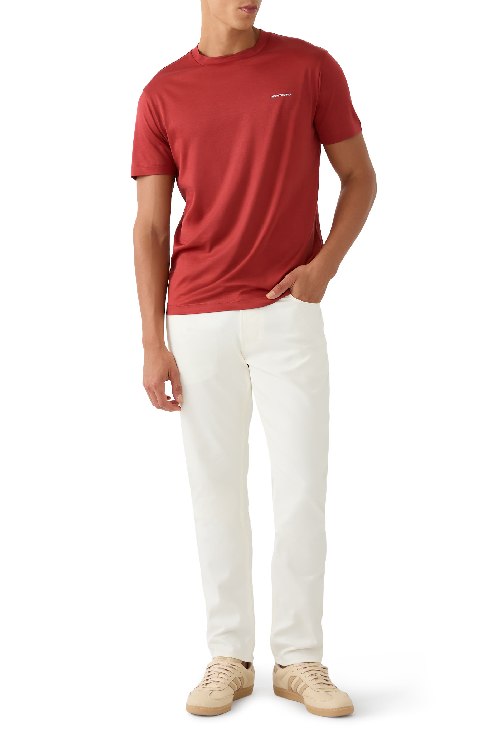 بنطال جينز دنيم بقصة سليم