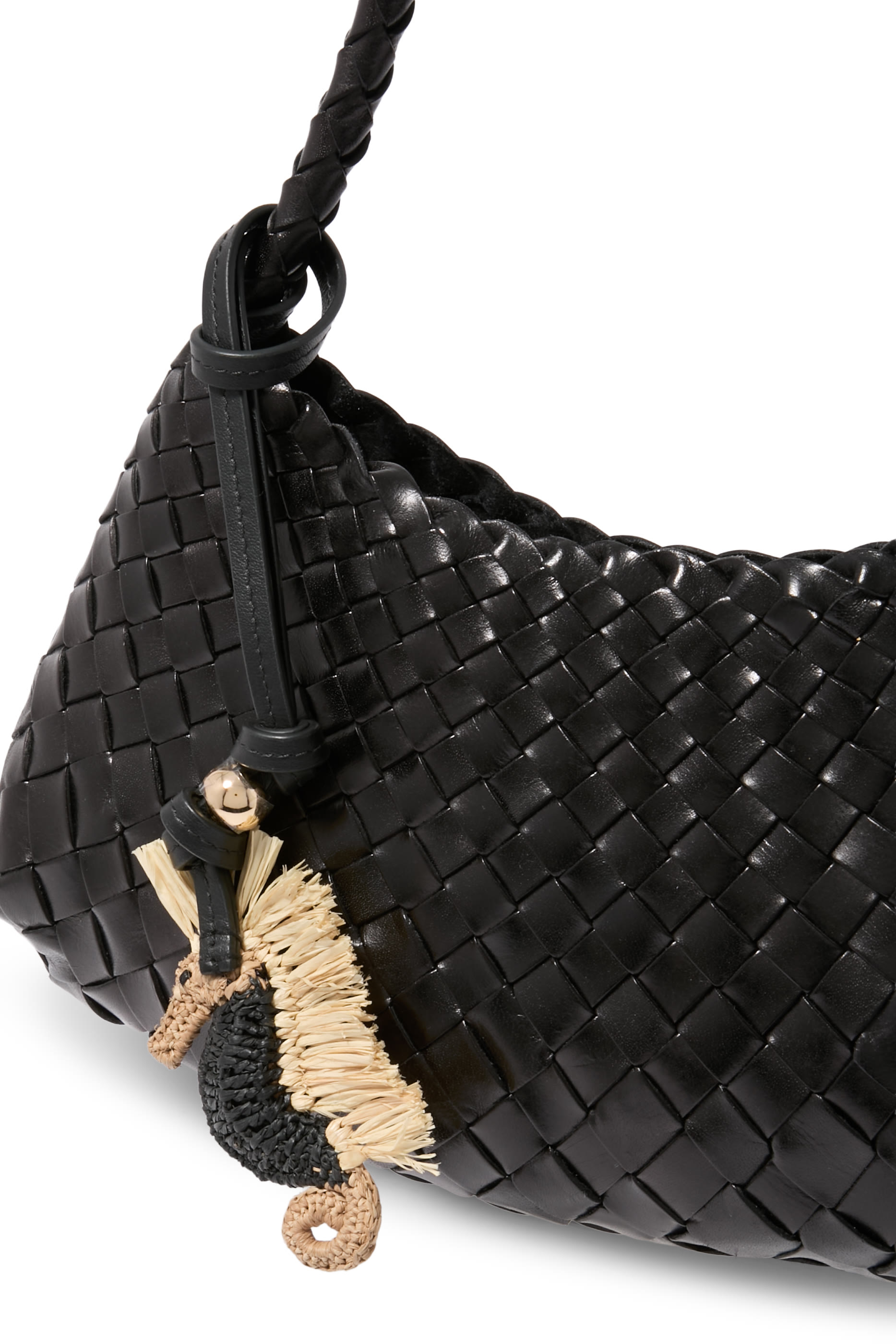 حلية حقيبة بتصميم حصان بحر خوص