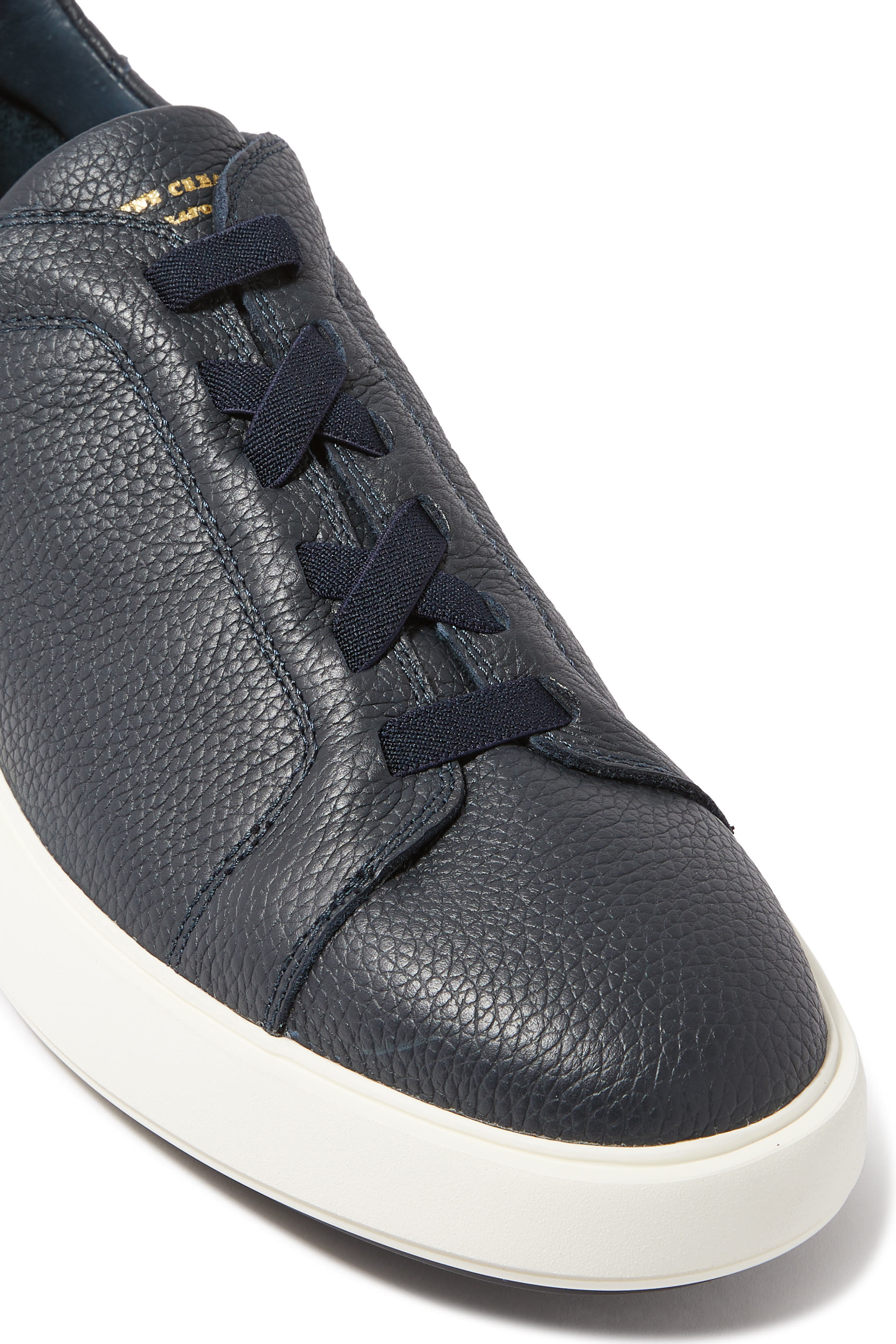 سنيكرز سلاوش 001 بكاحل منخفض جلد