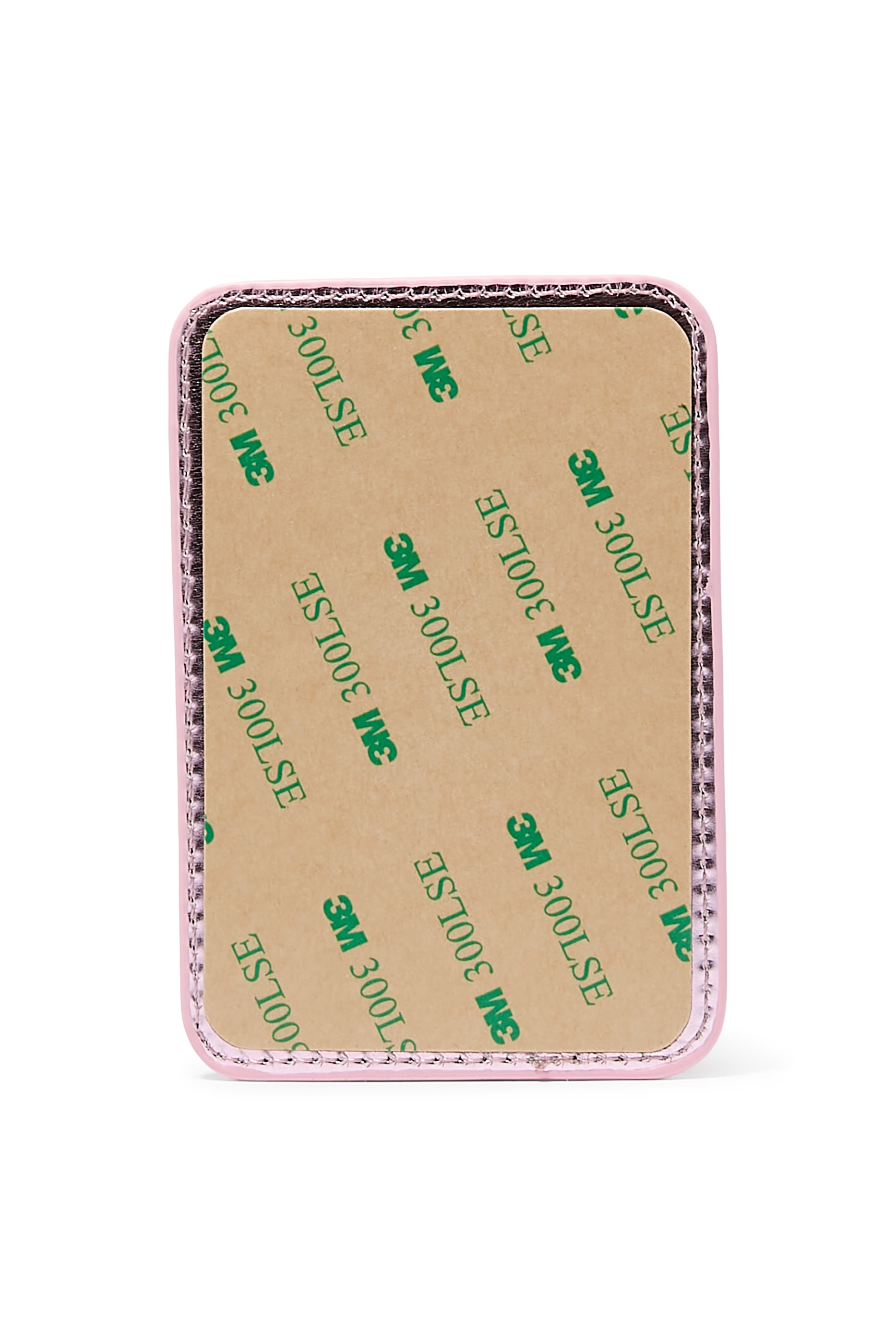 حقيبة صغيرة على شكل قلب وملصق