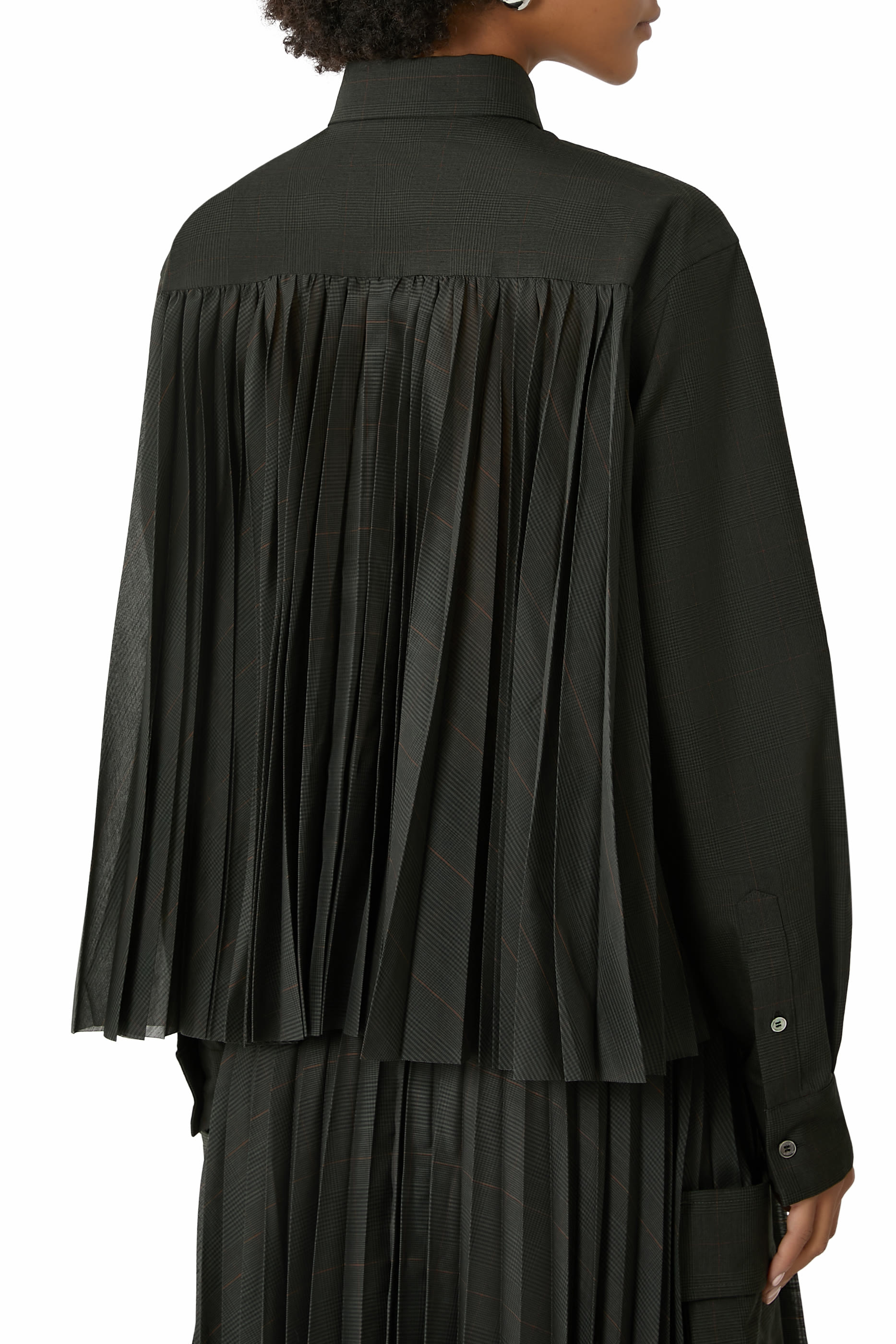 قميص جلين بنقشة مربعات