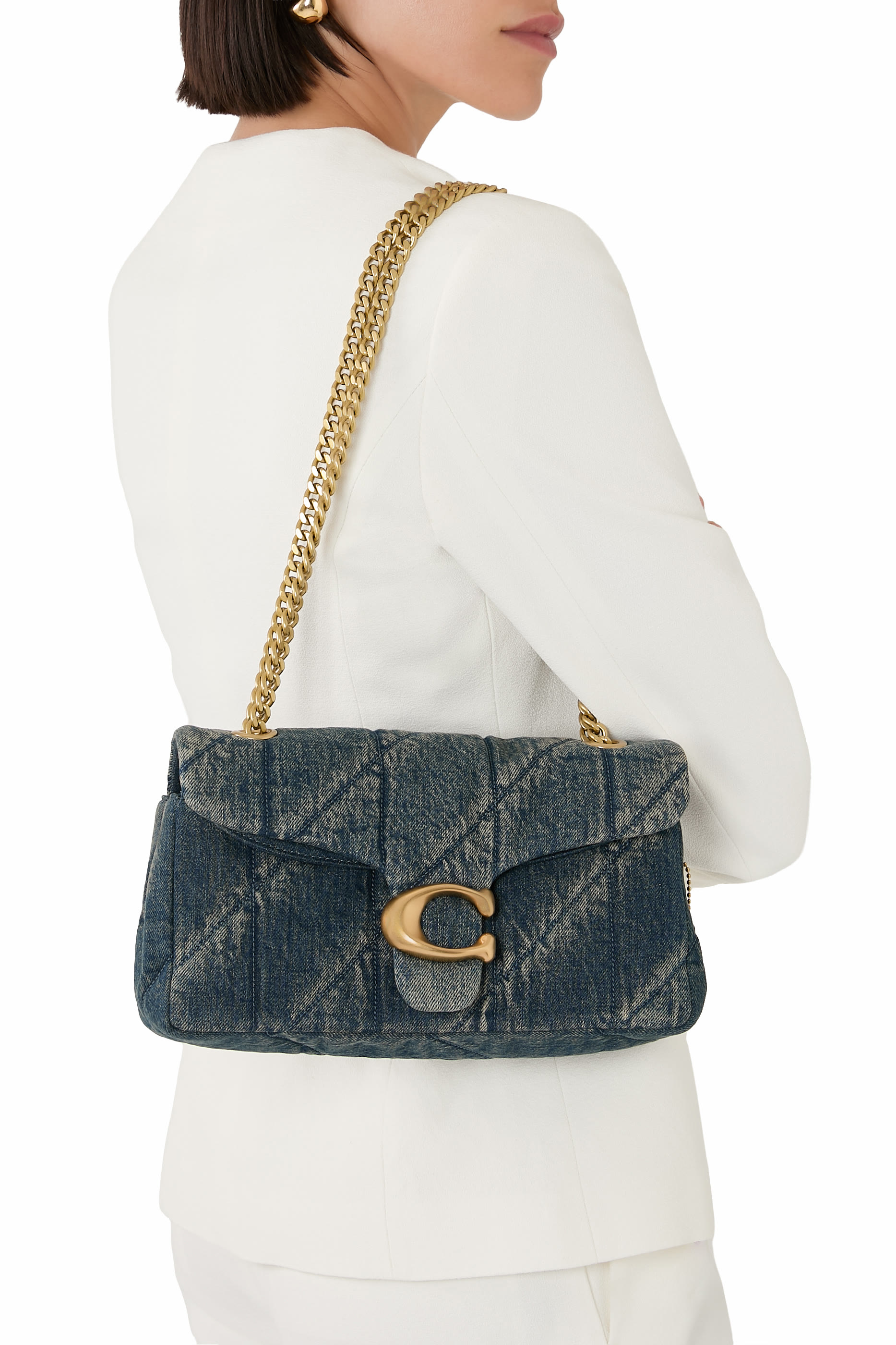 حقيبة كتف تابي 26 مبطّنة