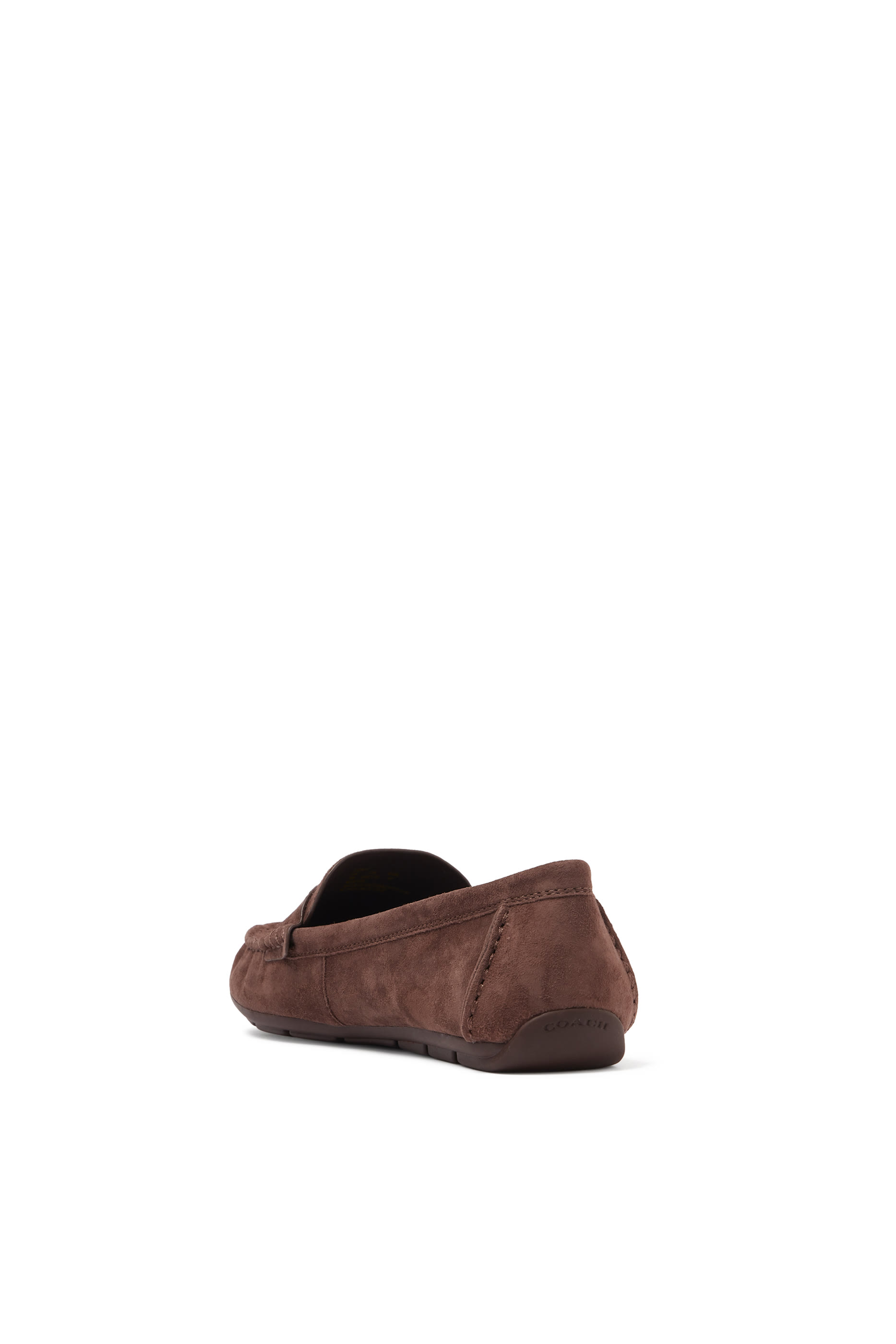 حذاء درايفر 15 سهل الارتداء مزين بحلية شعار الماركة شمواه