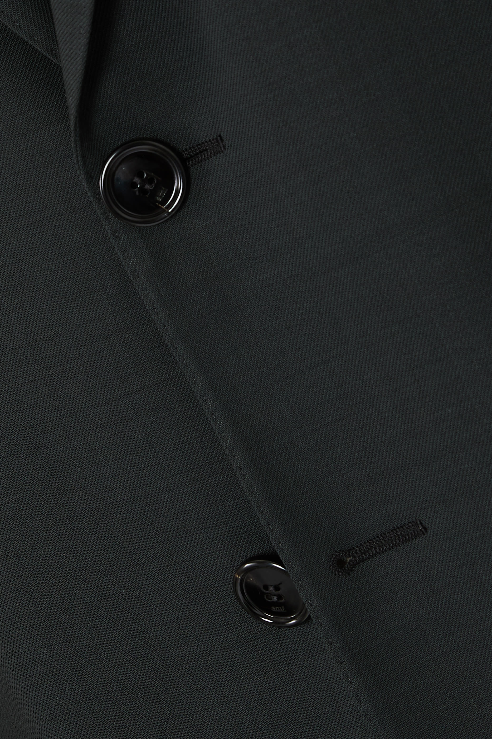 Two-Button Jacket in Wool Twill