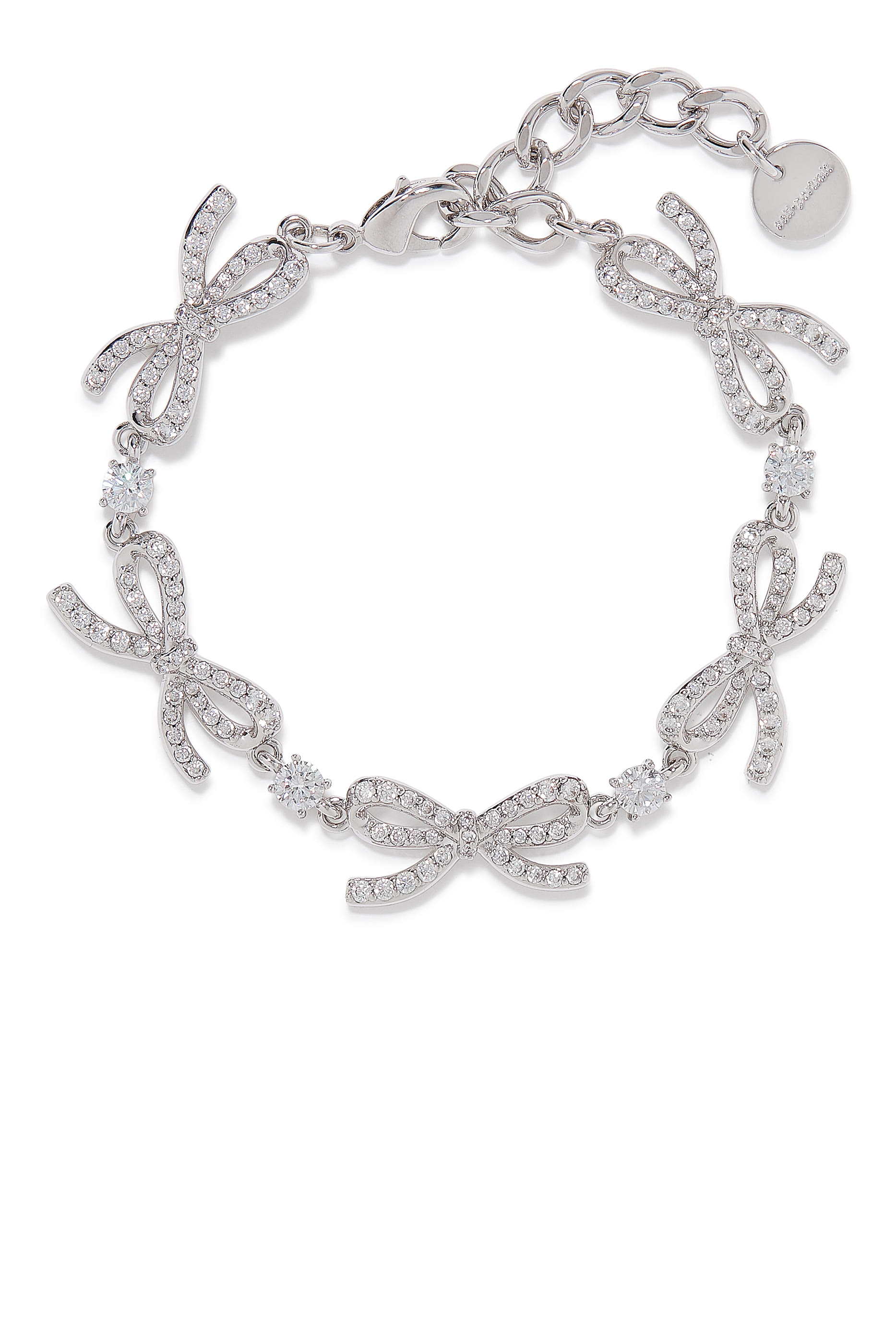 سوار بفيونكة مرصعة بكريستال